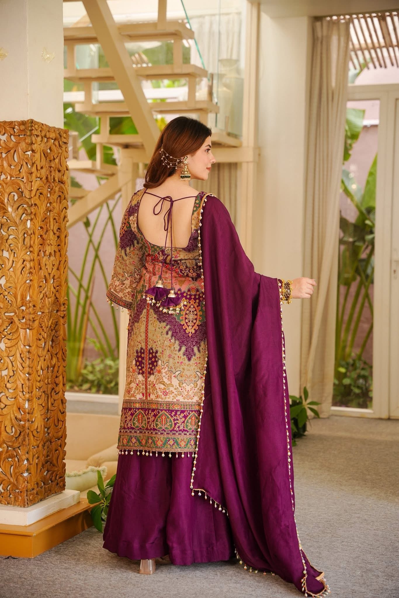 Mehervas Heavy Embroidered Kurta Set