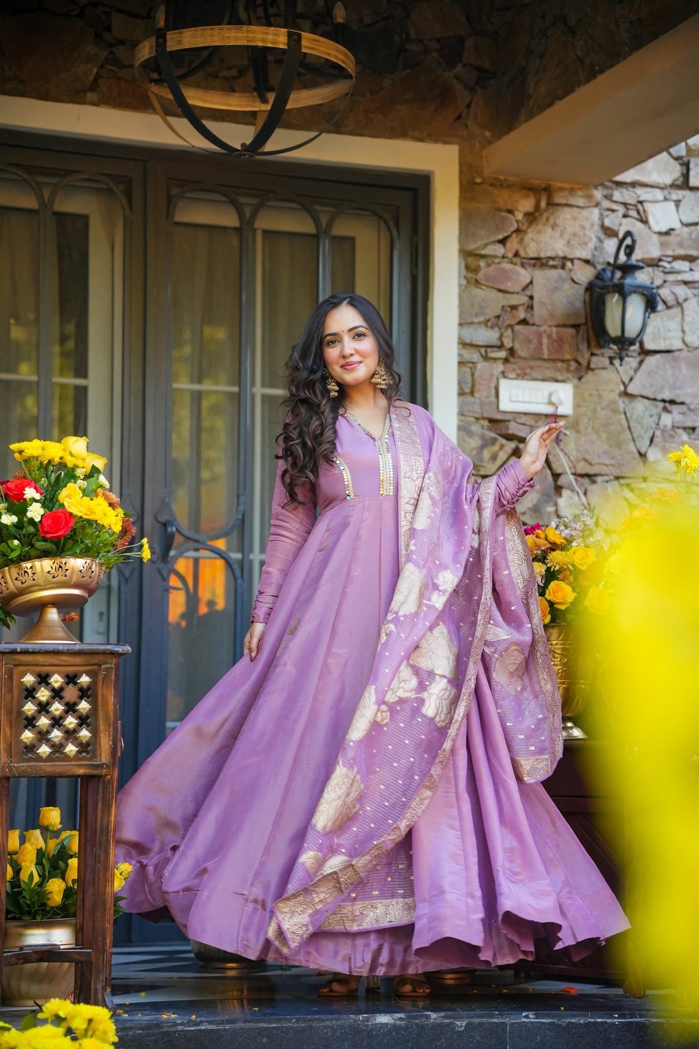 Tanirika Lavender Maxi Set