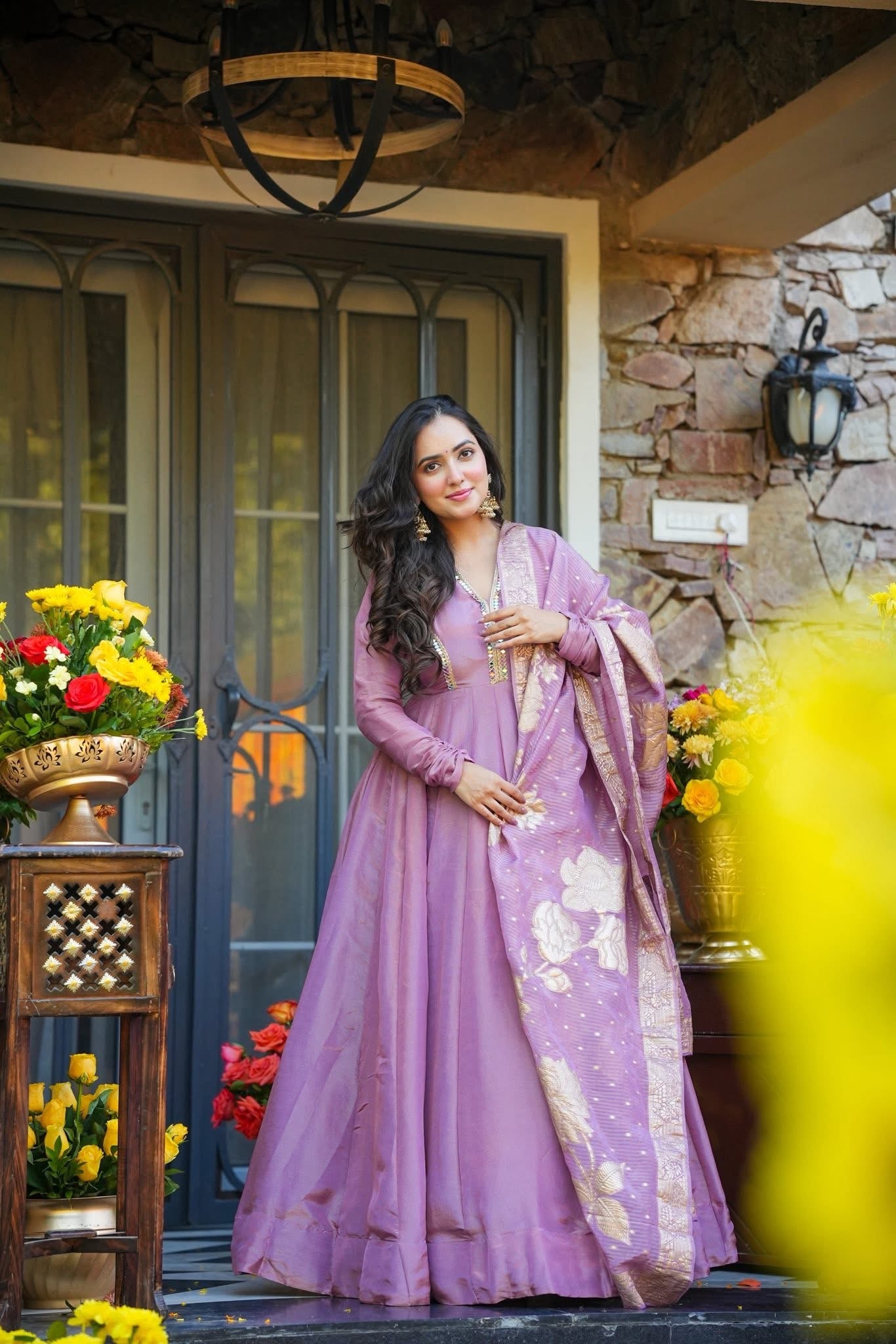 Tanirika Lavender Maxi Set