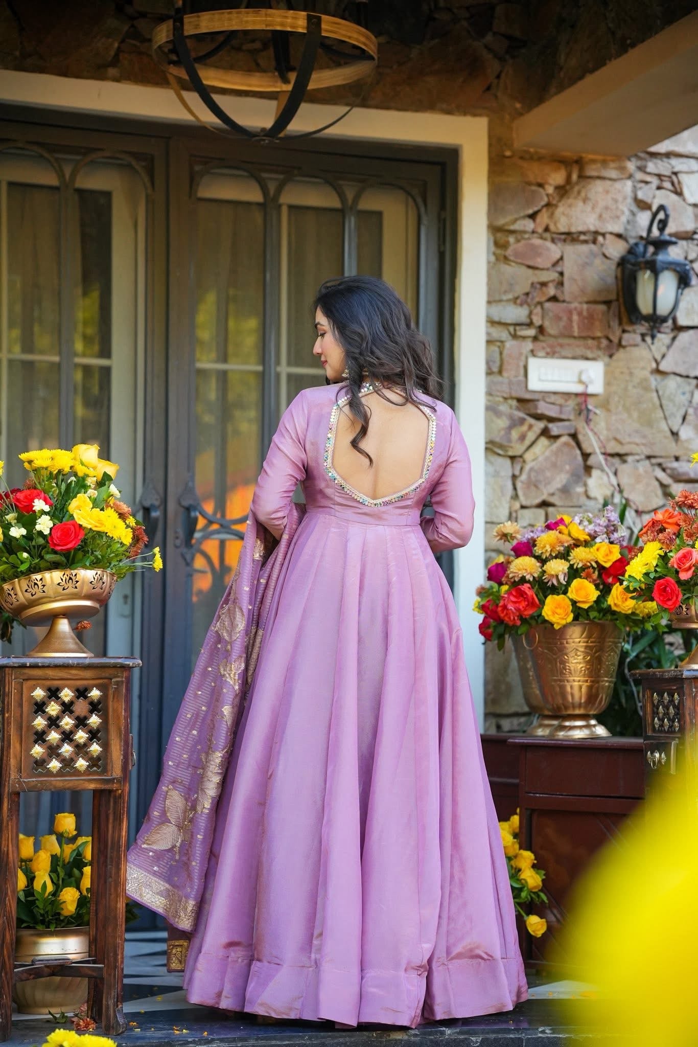 Tanirika Lavender Maxi Set