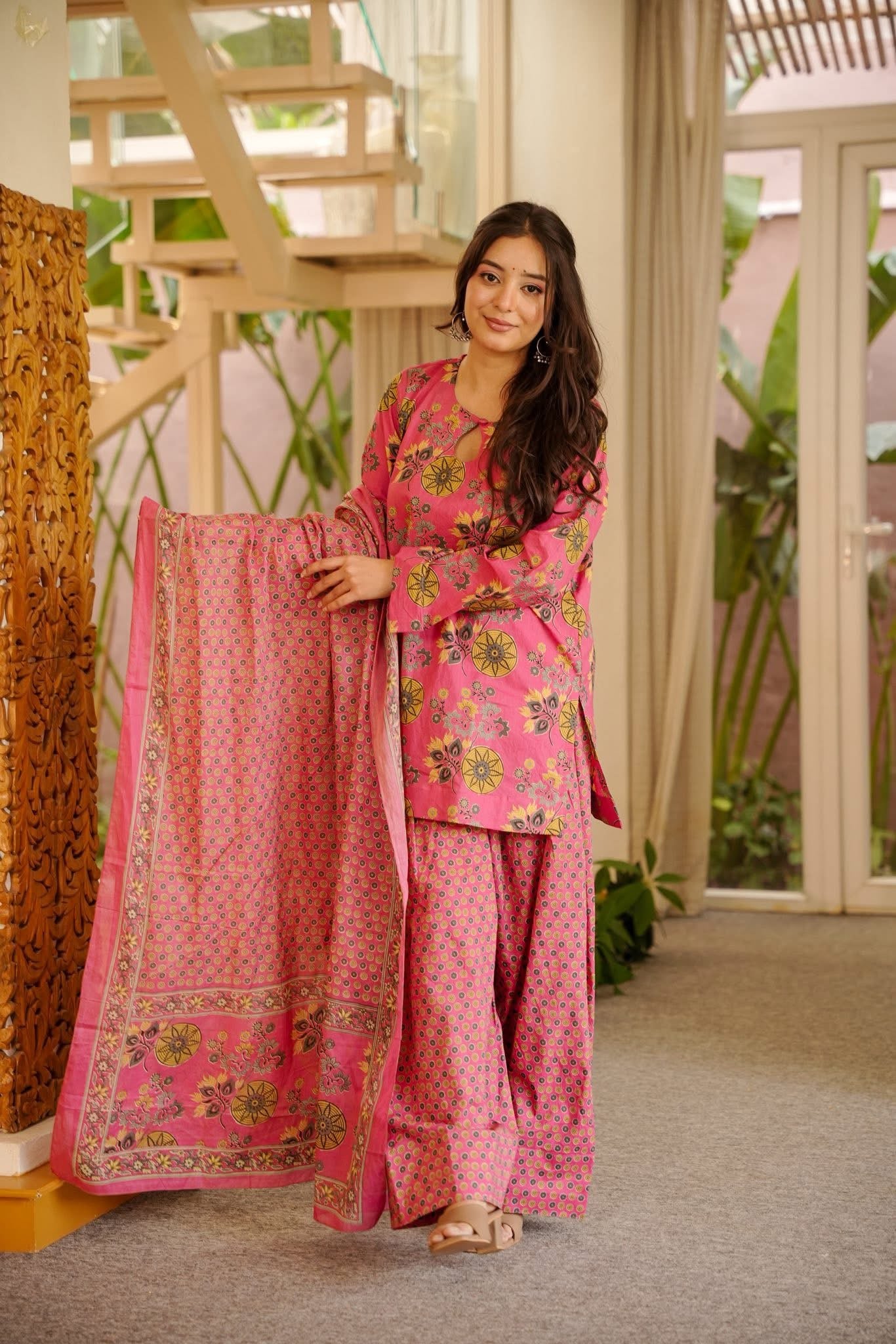 Wania Cotton Farshi Salwar Set