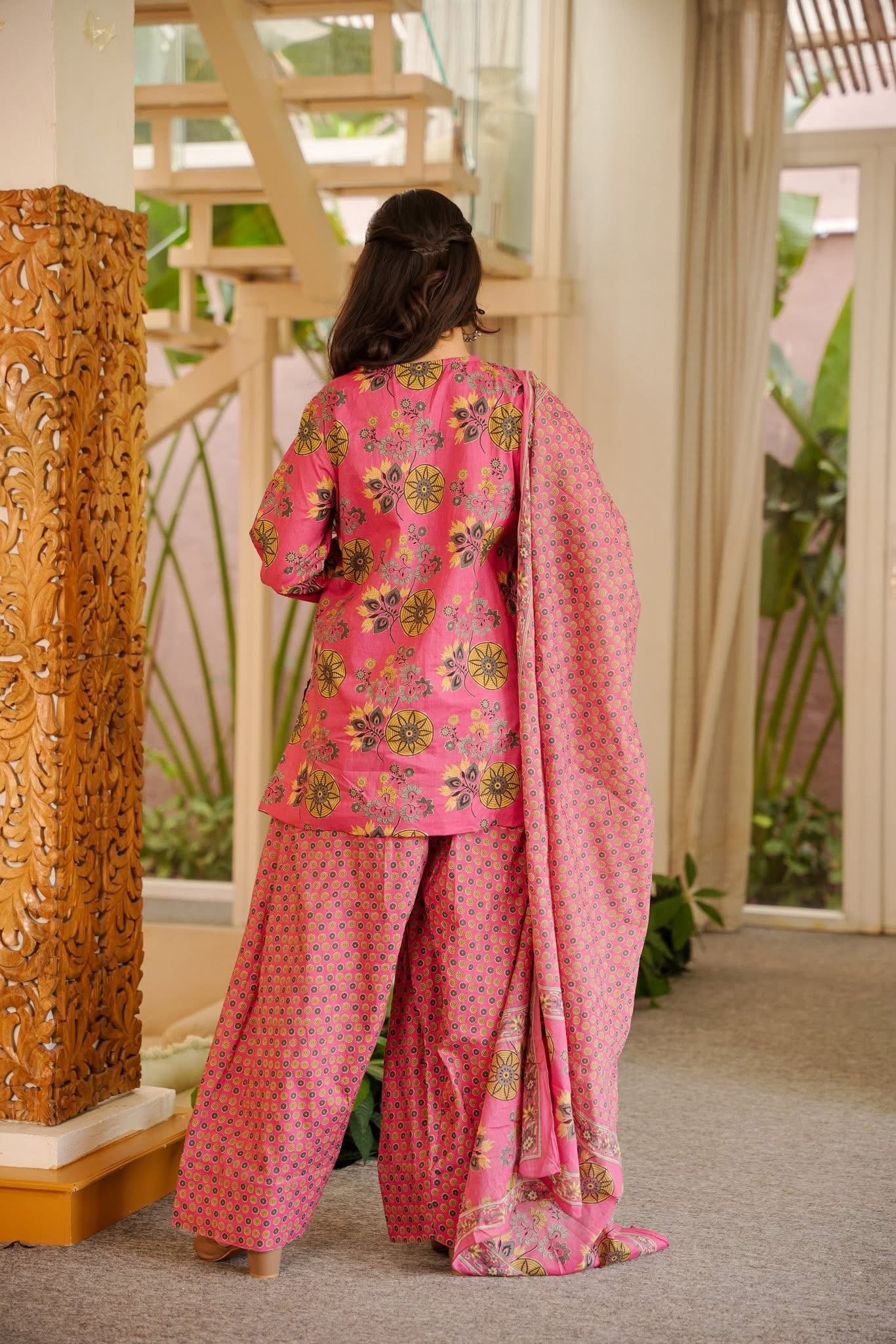 Wania Cotton Farshi Salwar Set