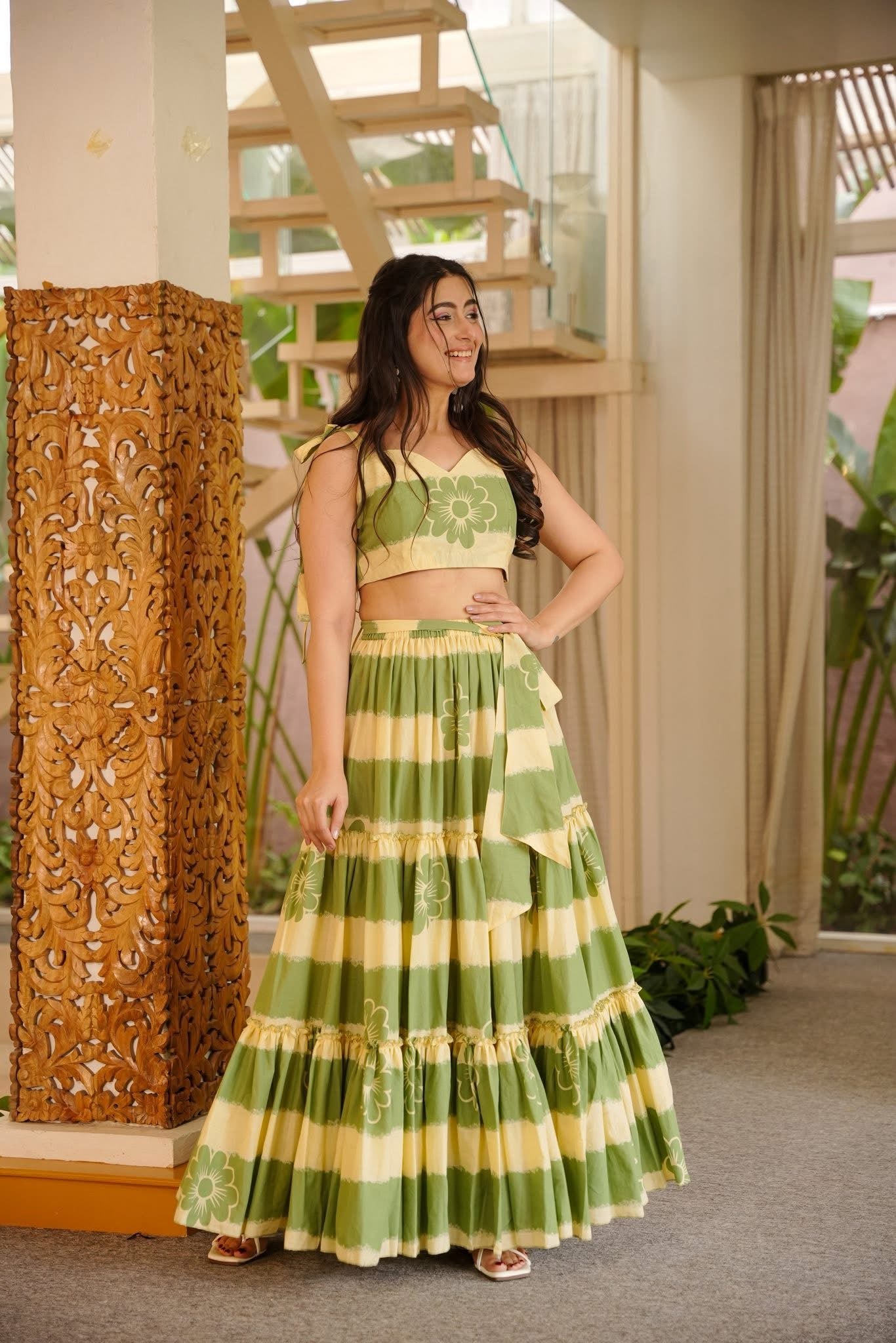 Krishita Skirt Co-ord Set