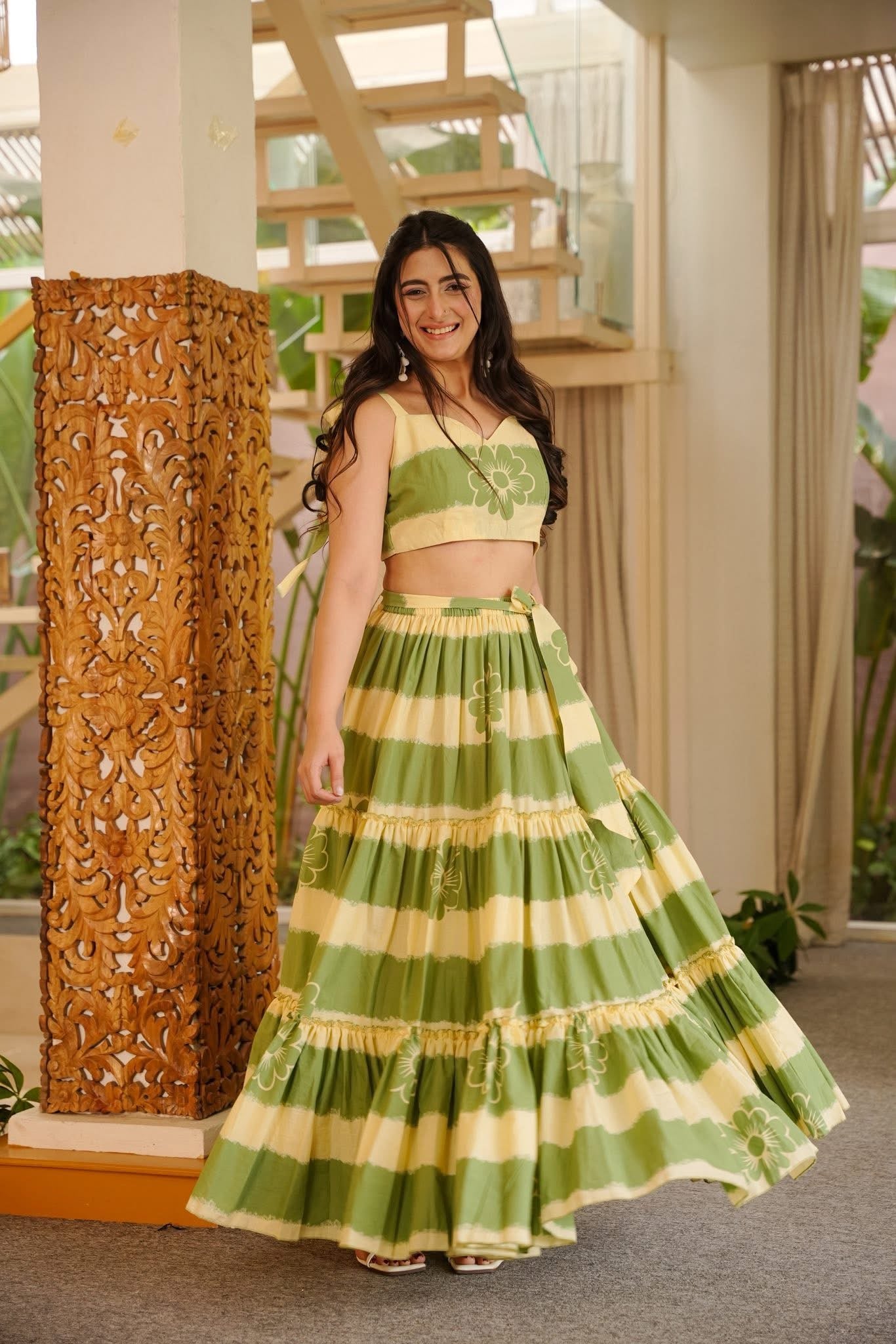 Krishita Skirt Co-ord Set