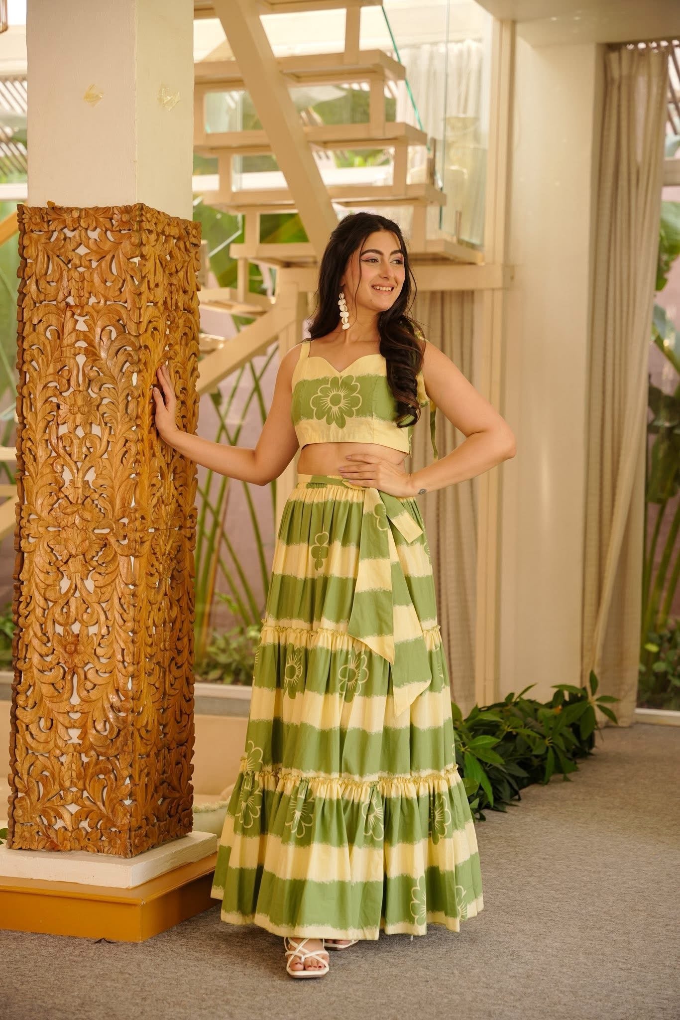 Krishita Skirt Co-ord Set