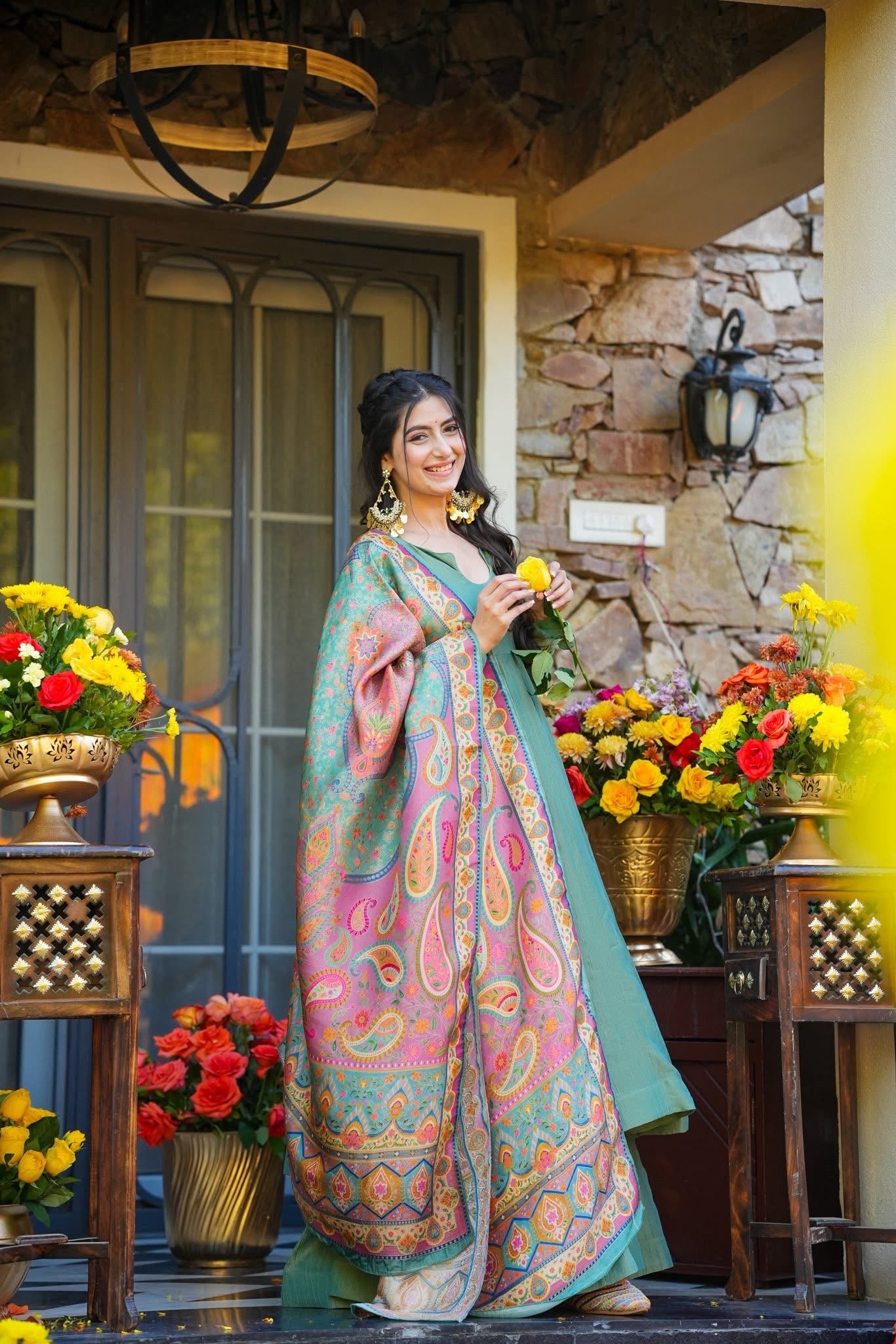 Oruvina Wedding Wear Suit Set