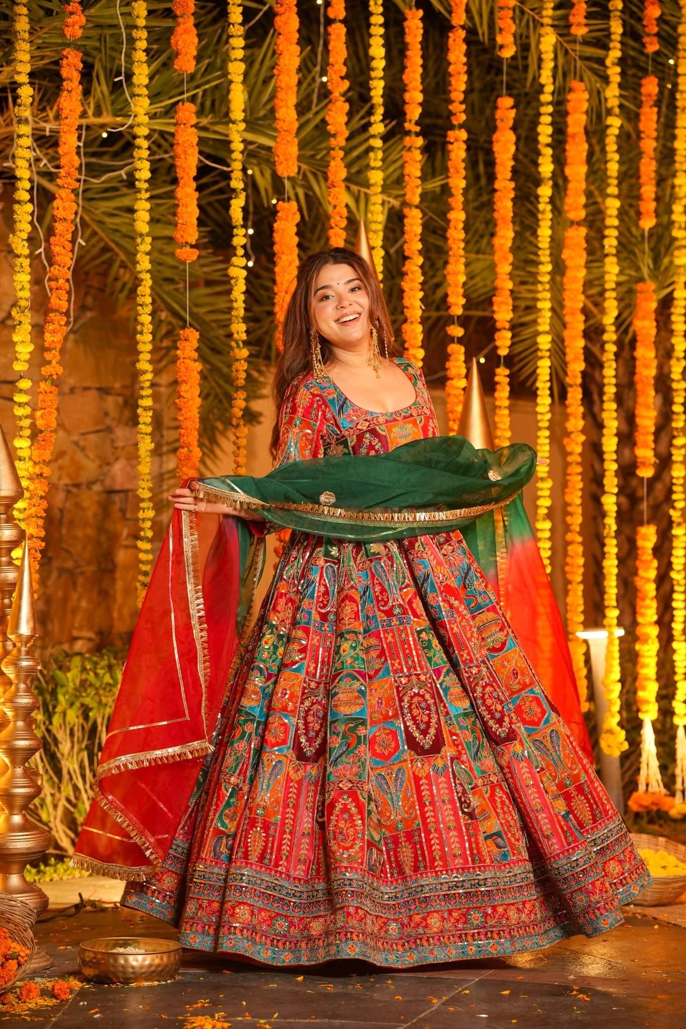 Rangshaa Heavy Embroidered Maxi Set