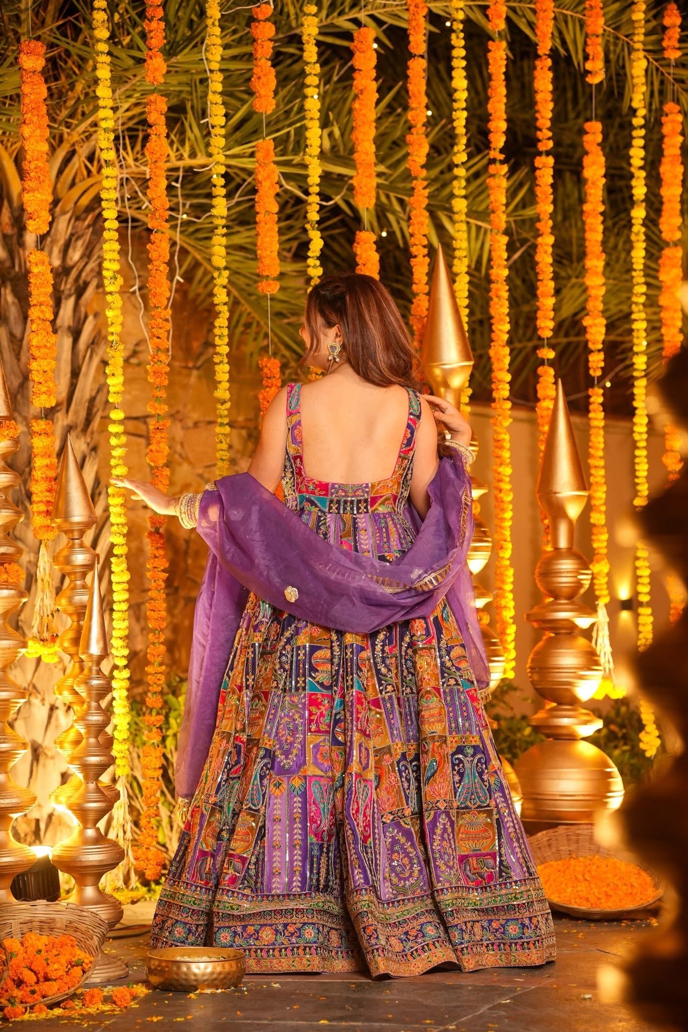 Ruhvanya Heavy Wedding Wear Maxi Set