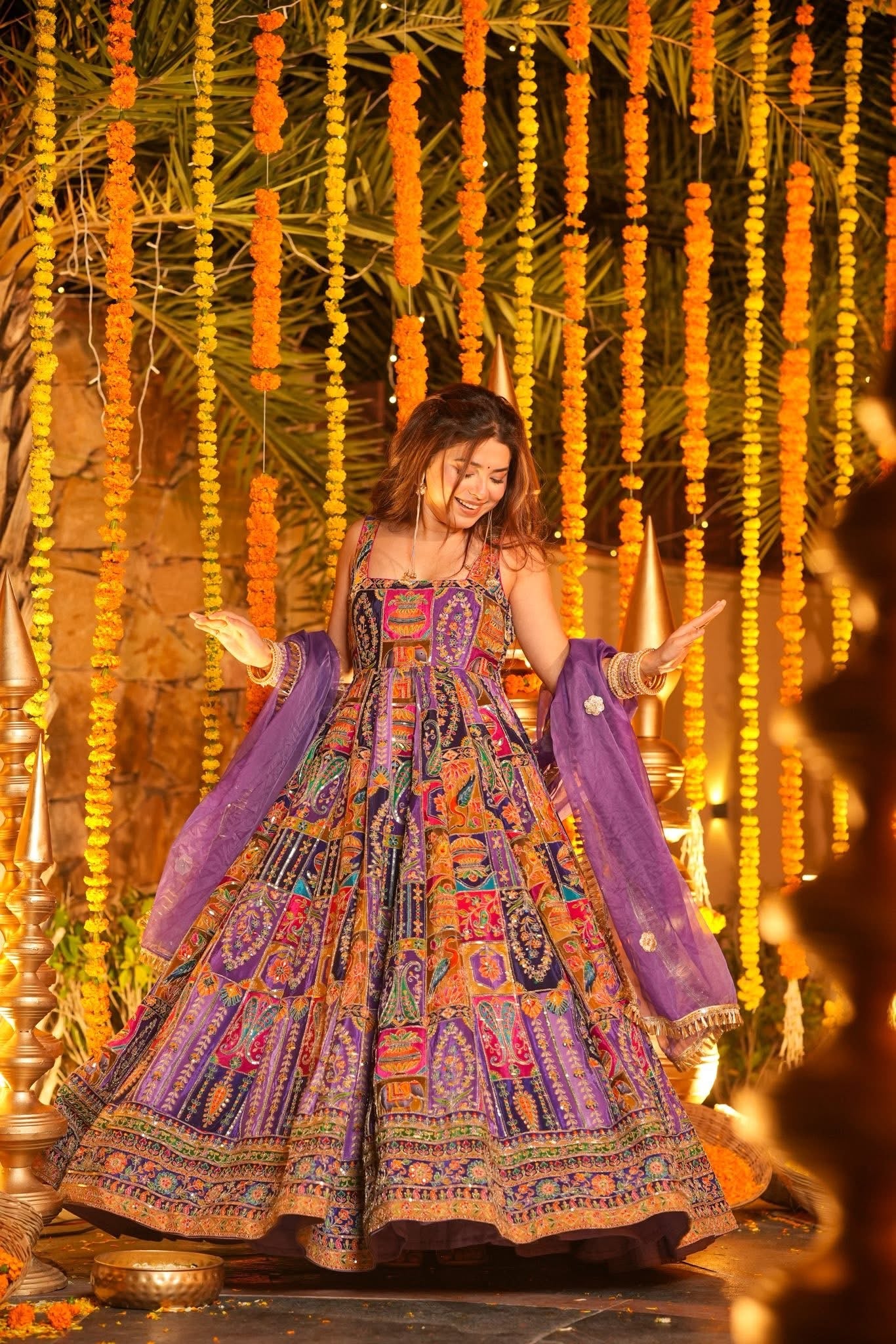 Ruhvanya Heavy Wedding Wear Maxi Set