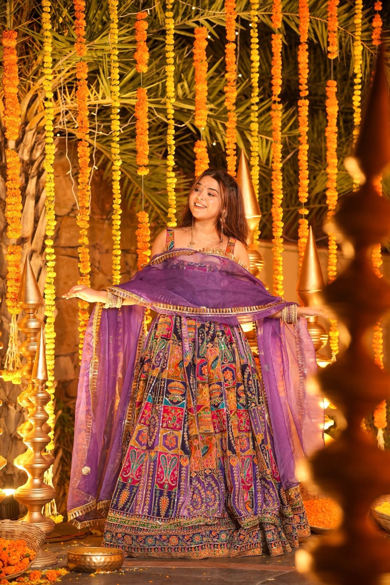 Ruhvanya Heavy Wedding Wear Maxi Set