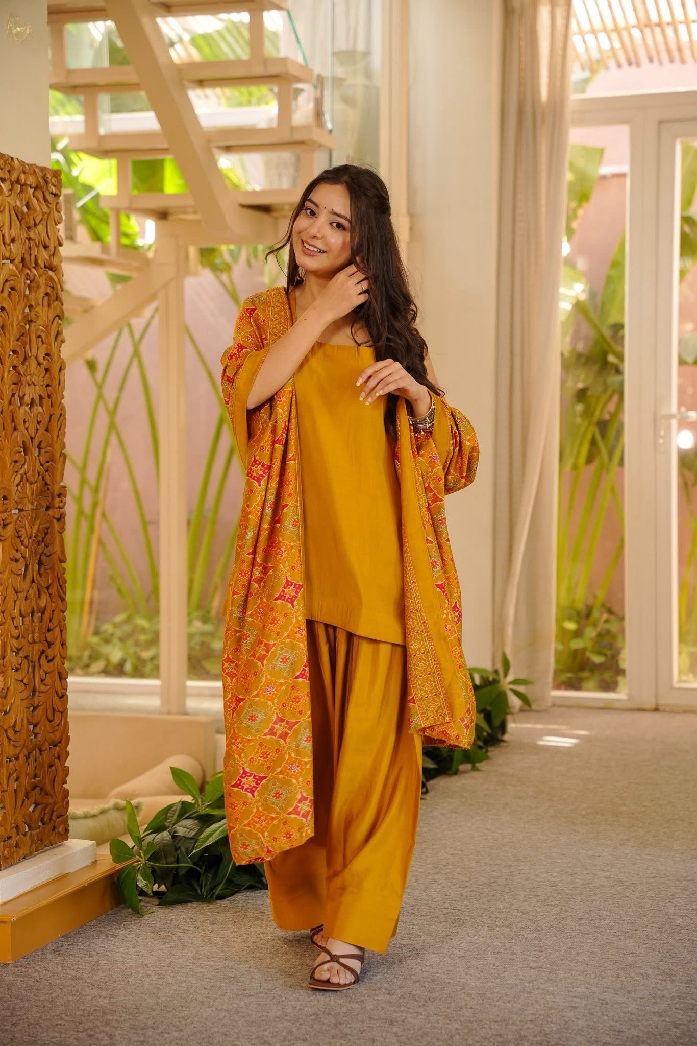 Shailee Muslin Farshi Salwar Set