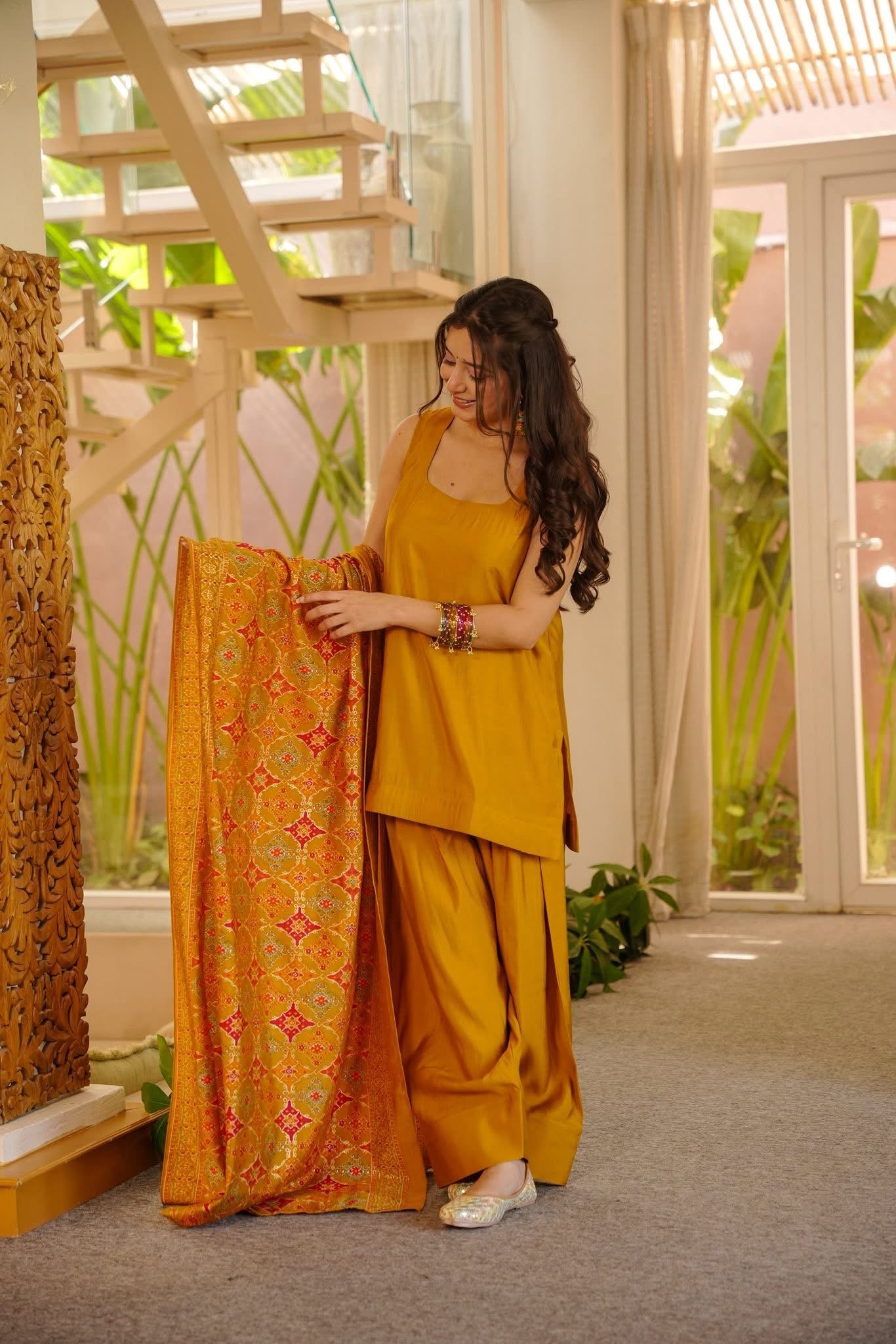 Shailee Muslin Farshi Salwar Set