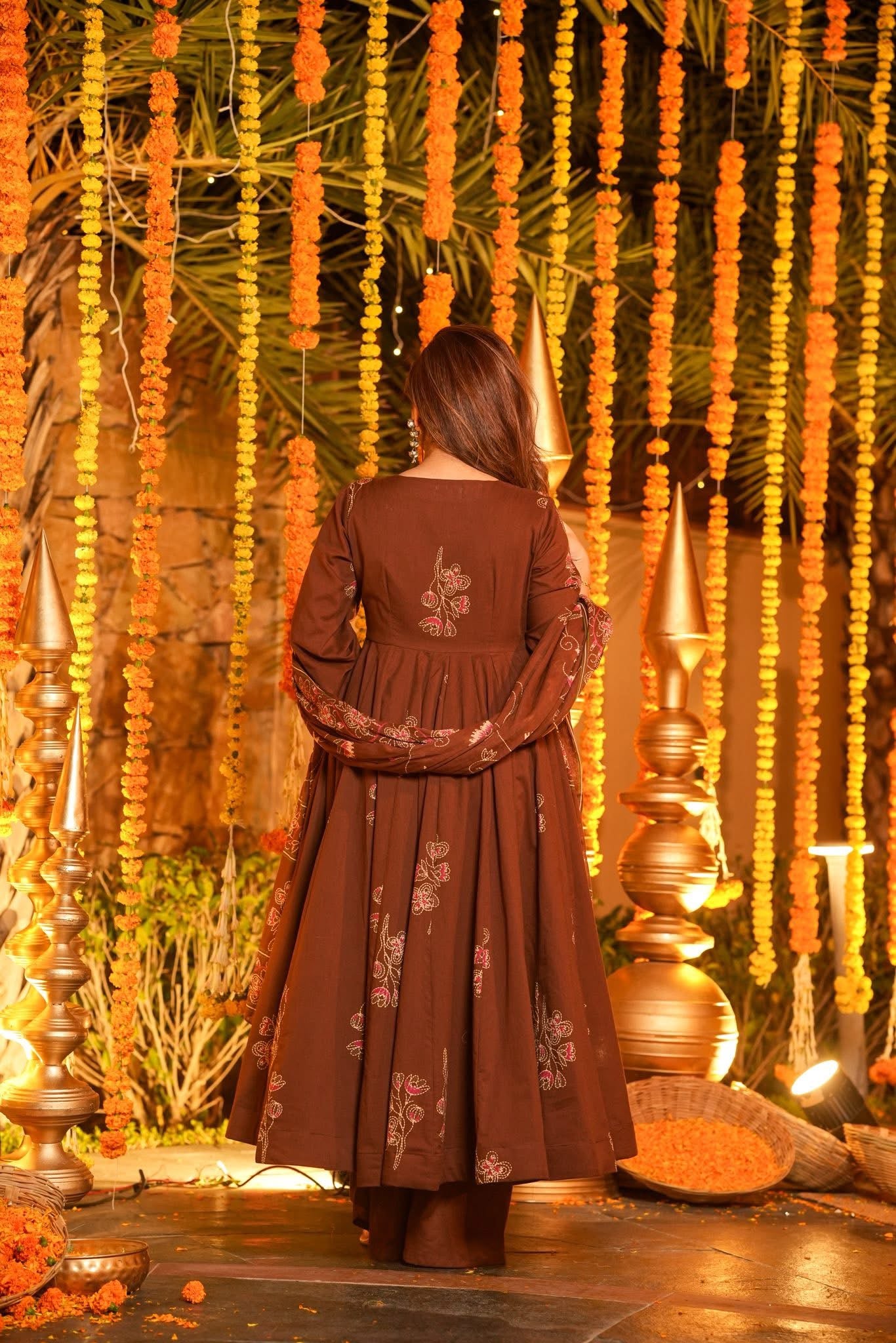 Kshirja Printed Cotton Suit Set