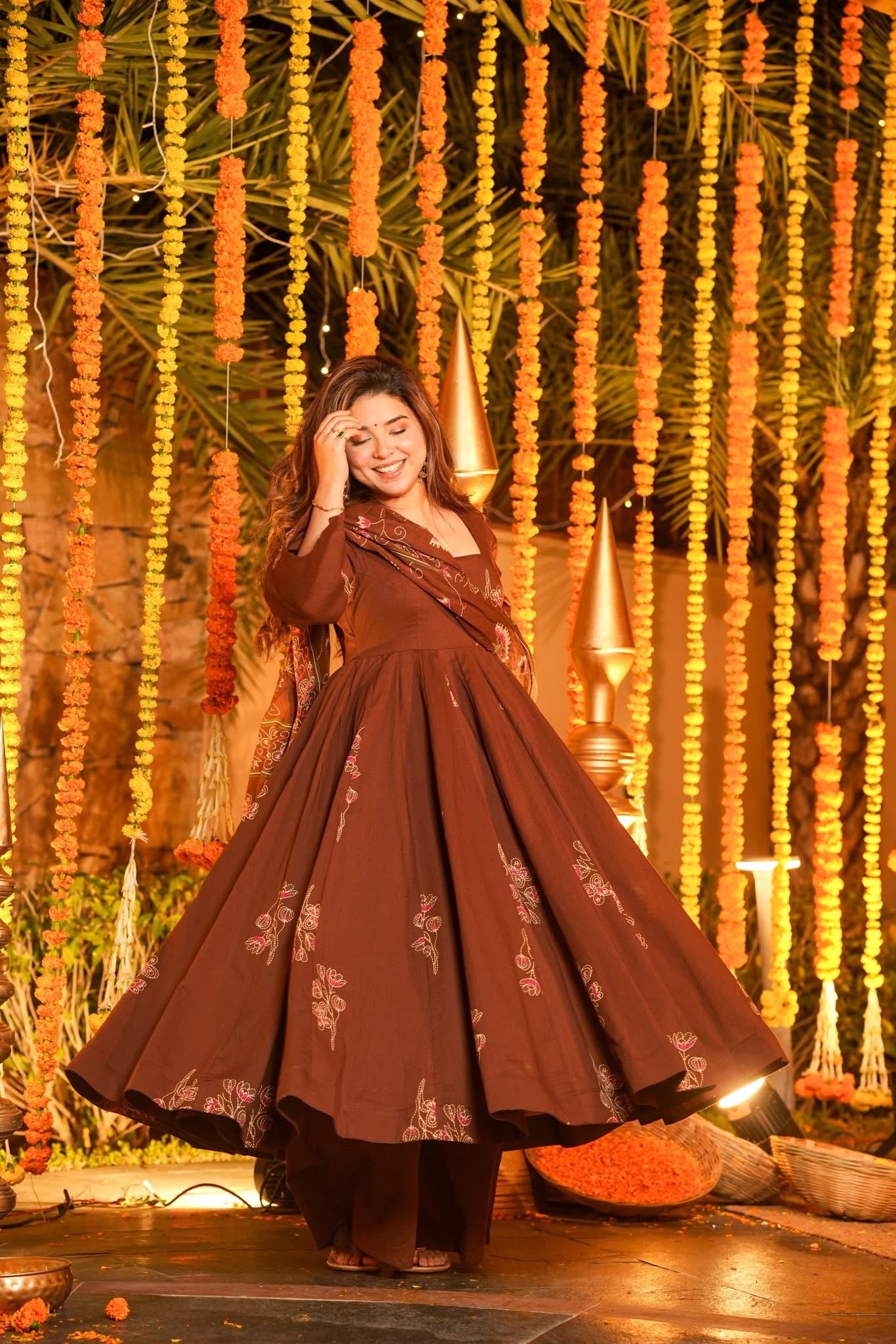 Kshirja Printed Cotton Suit Set