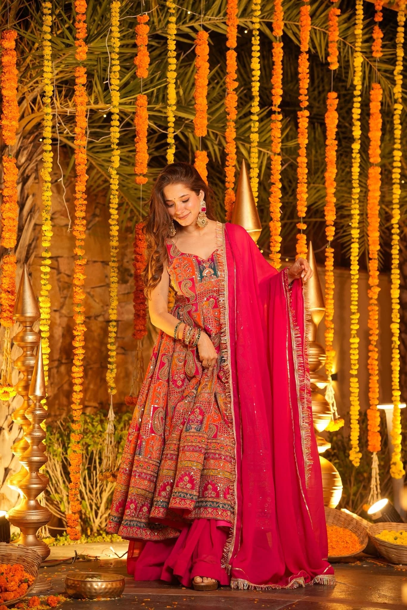 Mrianalika Heavy Embroidered Suit Set