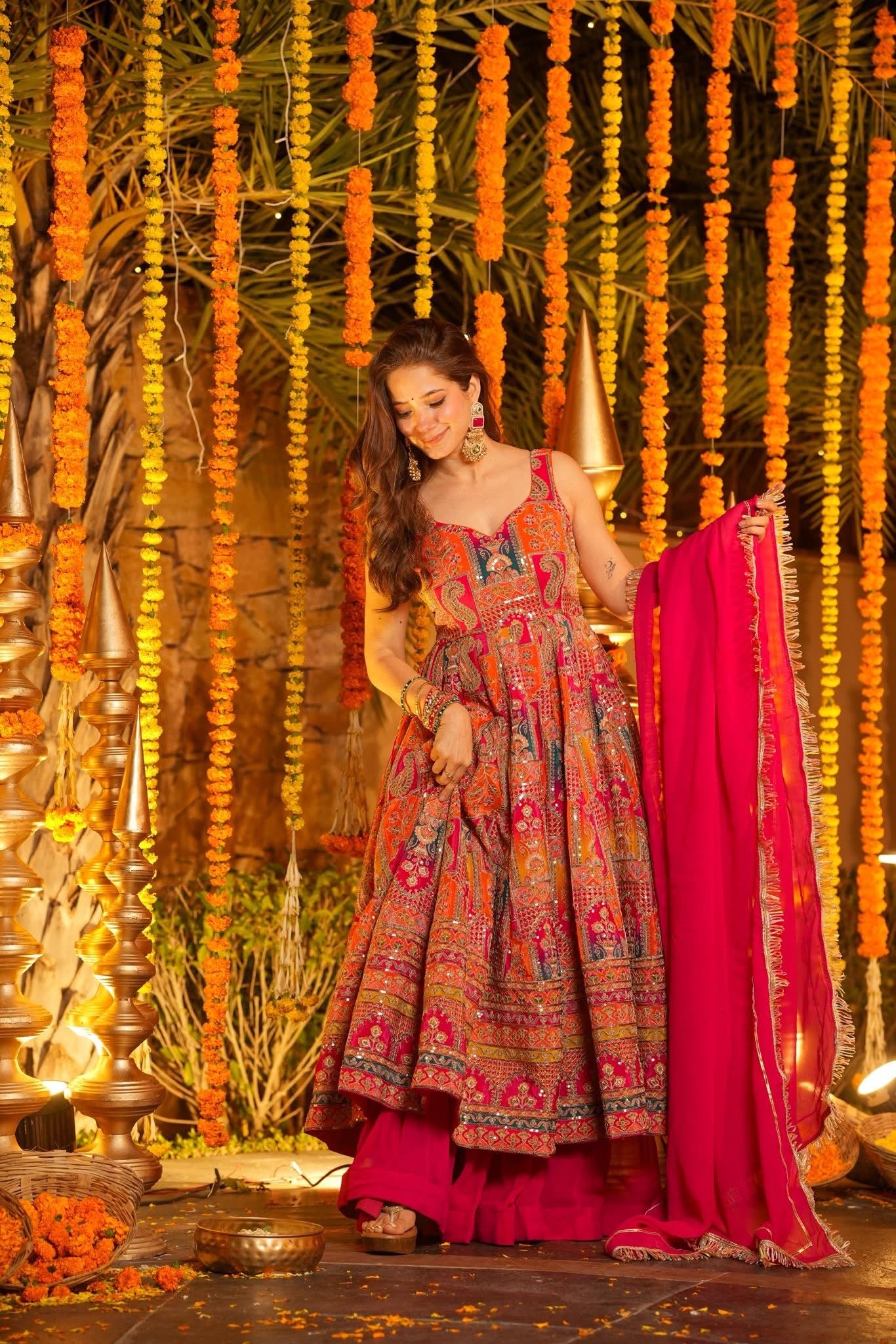 Mrianalika Heavy Embroidered Suit Set