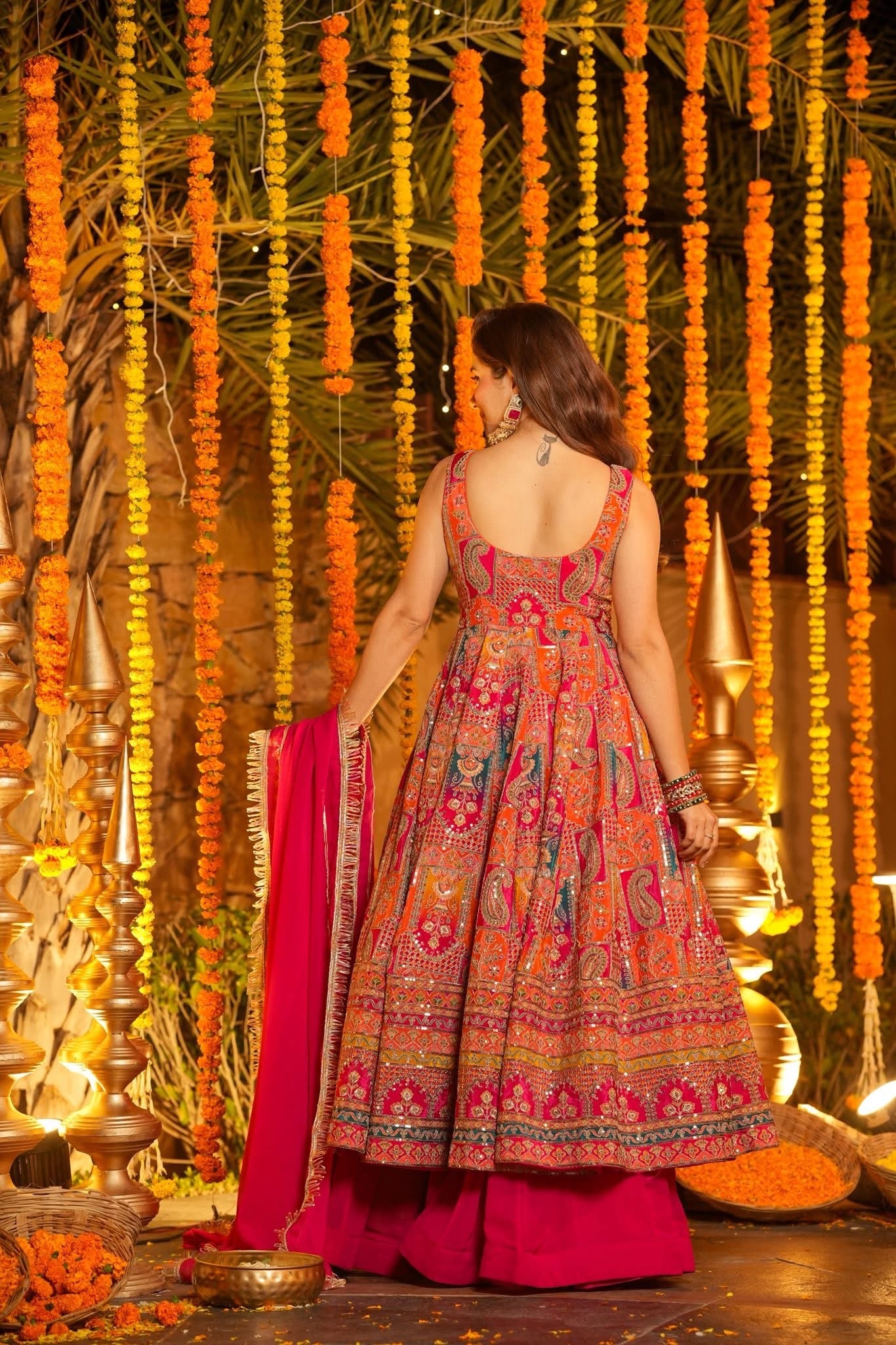 Mrianalika Heavy Embroidered Suit Set