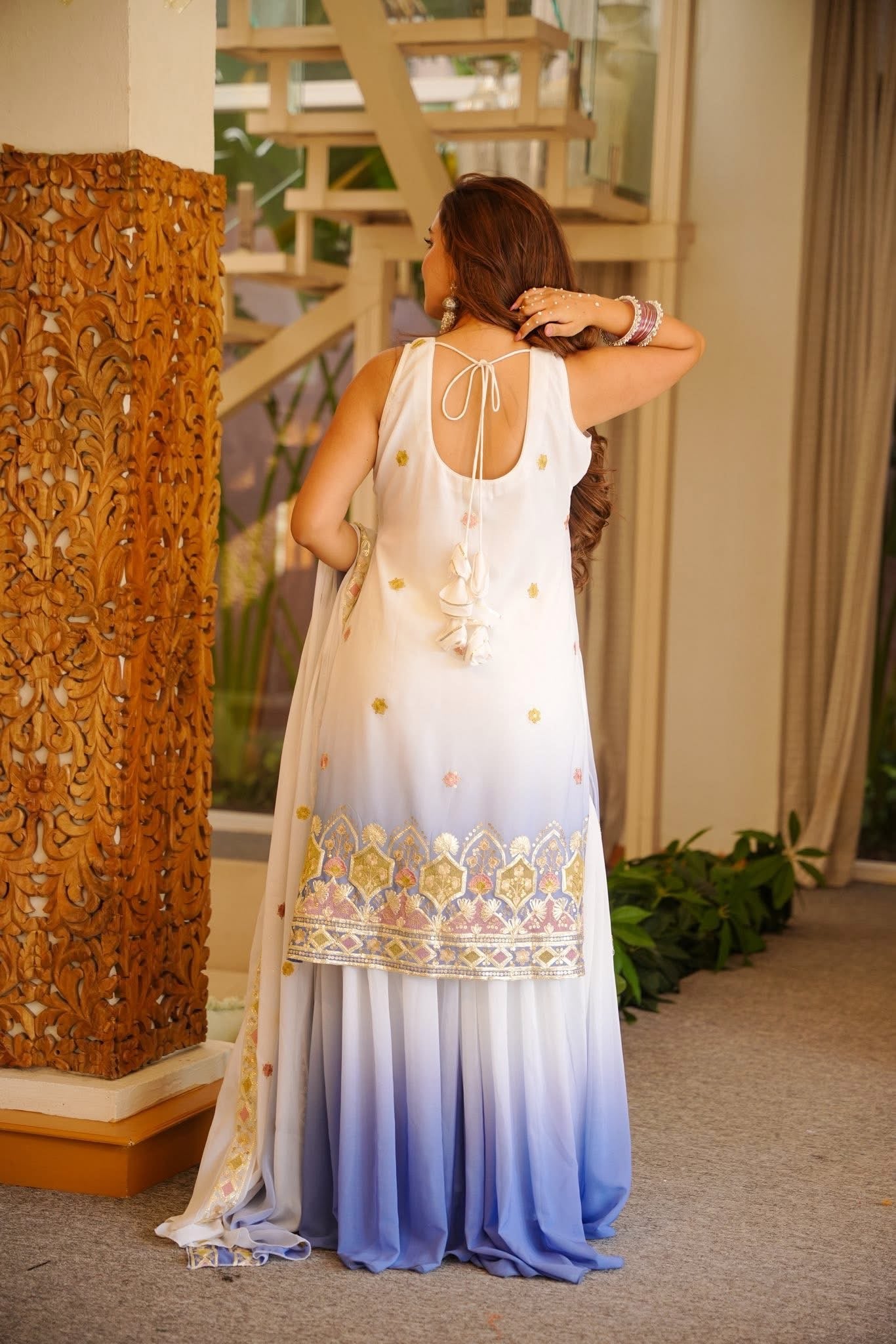 Farahnaaz Heavy Wedding Wear Kurta Set