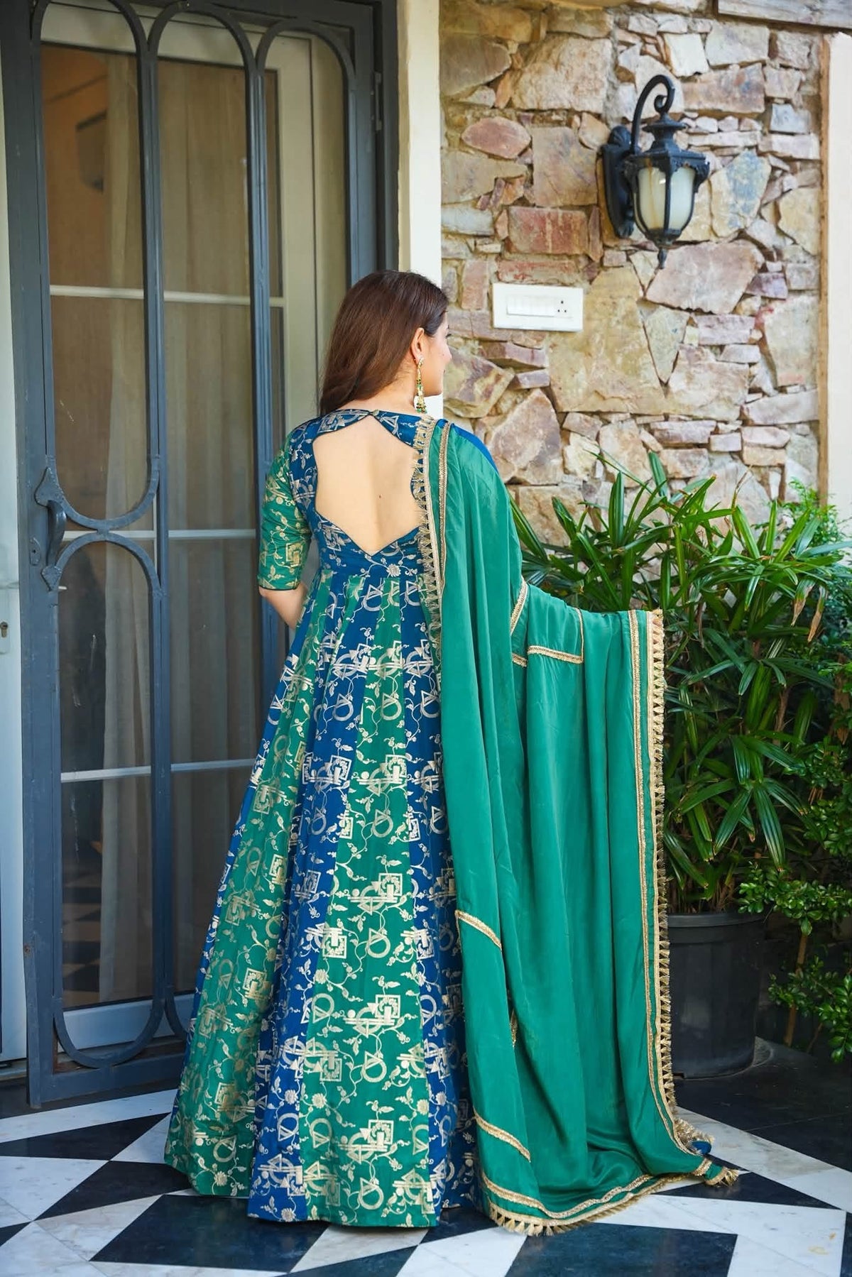 Hemangi Heavy Embroidered Maxi Set