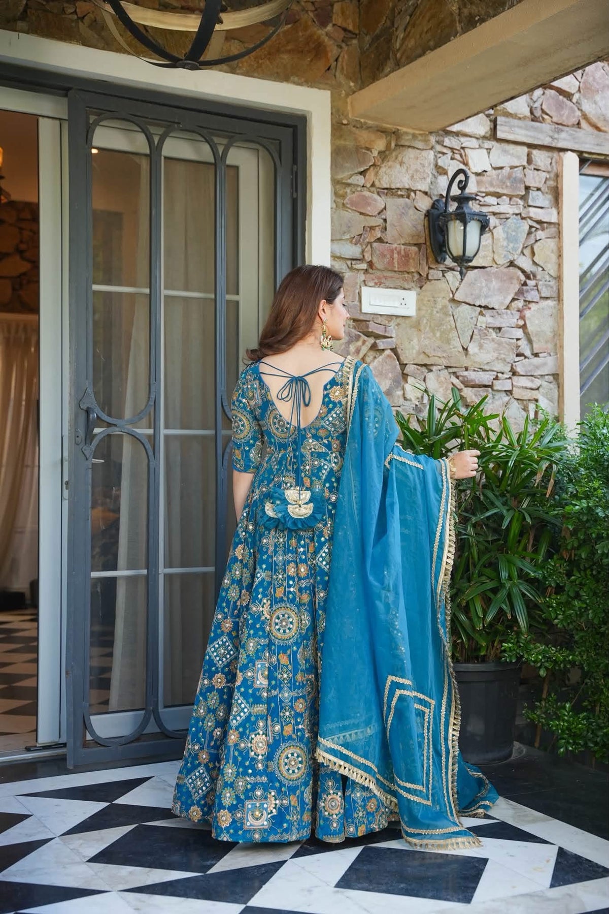 Vayati Heavy Embroidered Maxi Set