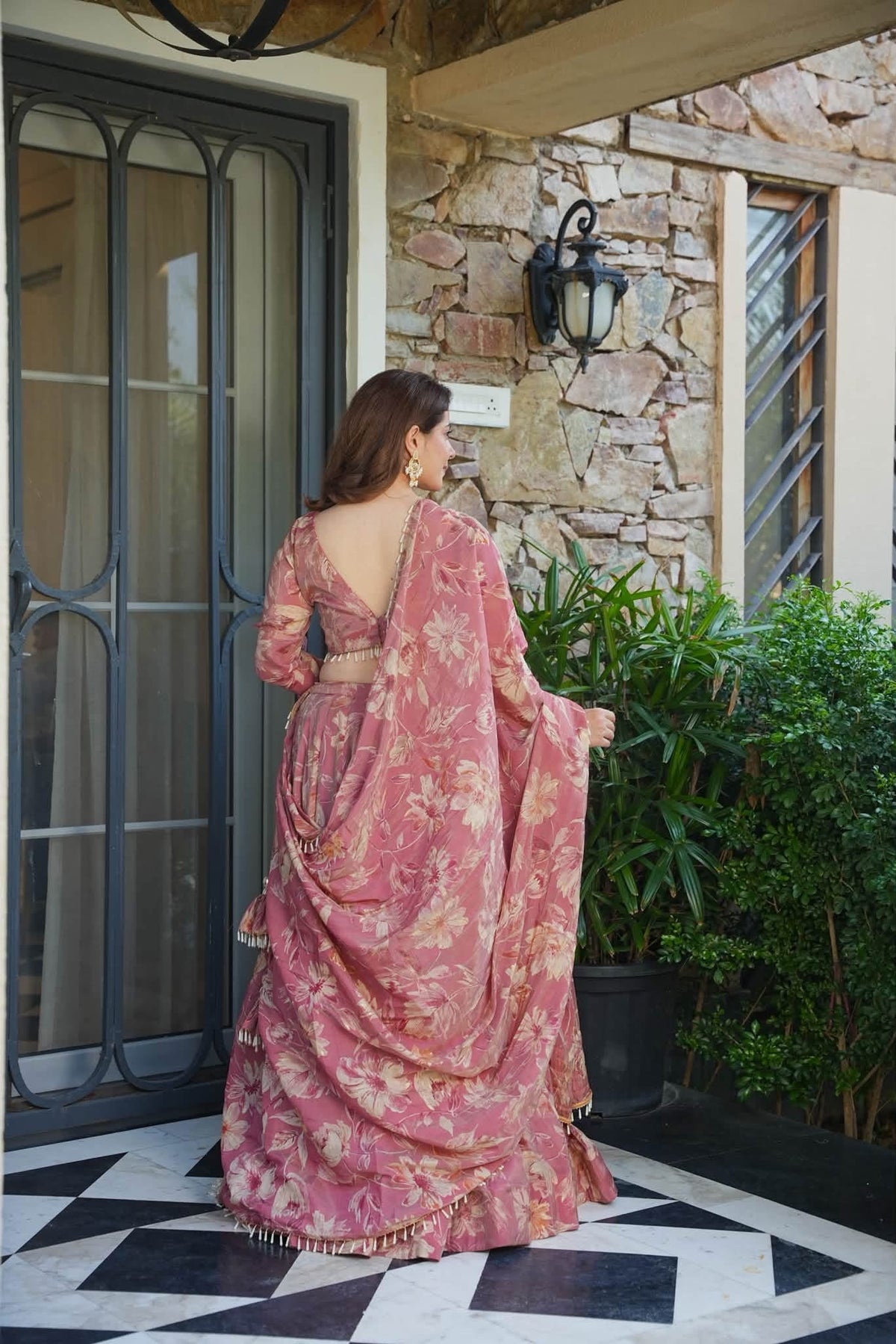 Veylora Blush Lehenga Set