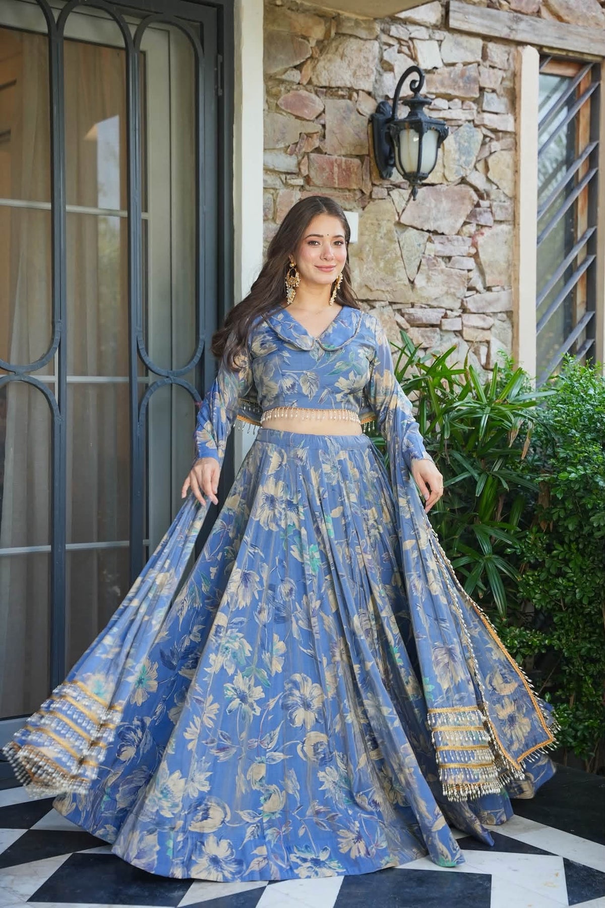 Nerelle Bloom Lehenga Set