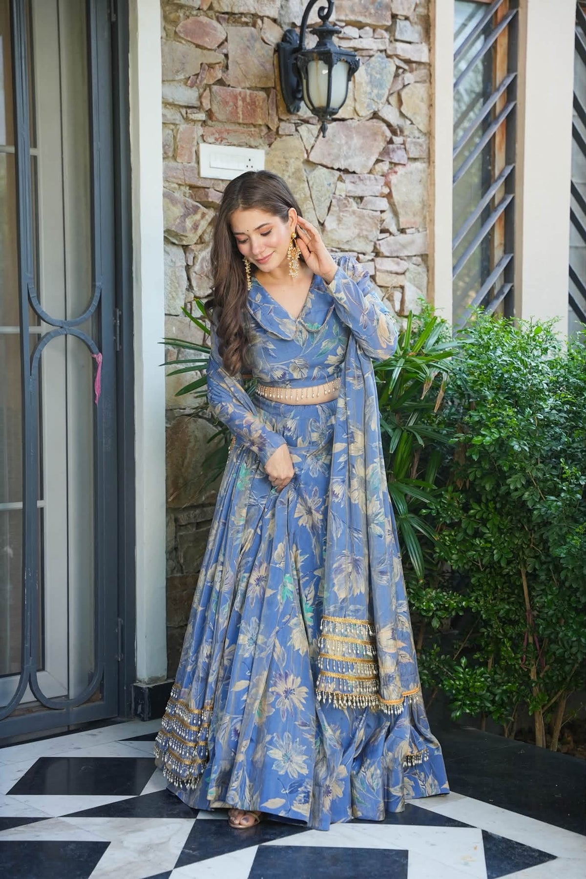 Nerelle Bloom Lehenga Set