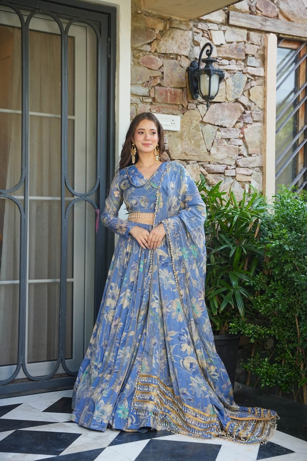 Nerelle Bloom Lehenga Set