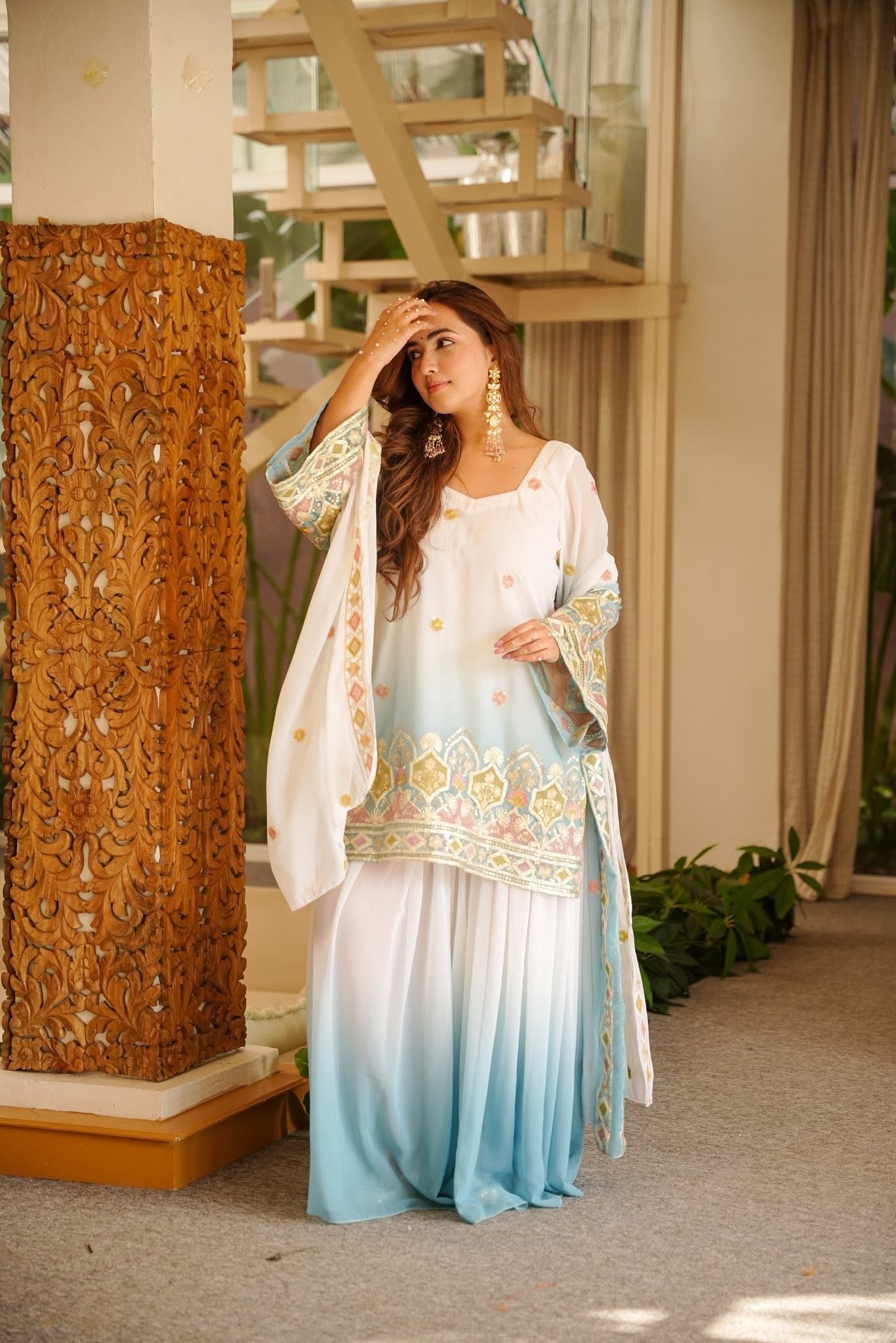 Saajni Heavy Wedding Wear Kurta Set