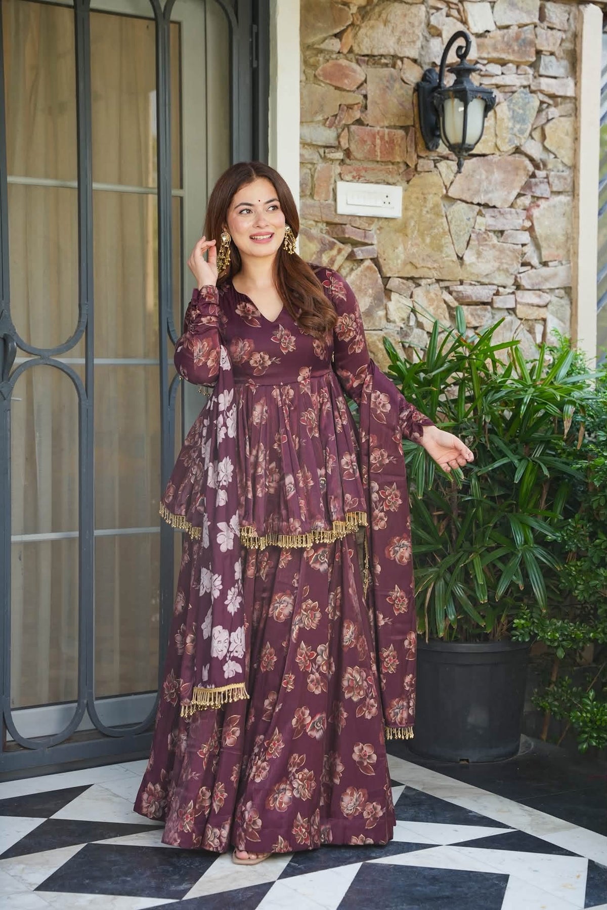 Elaris Sharara Suit Set