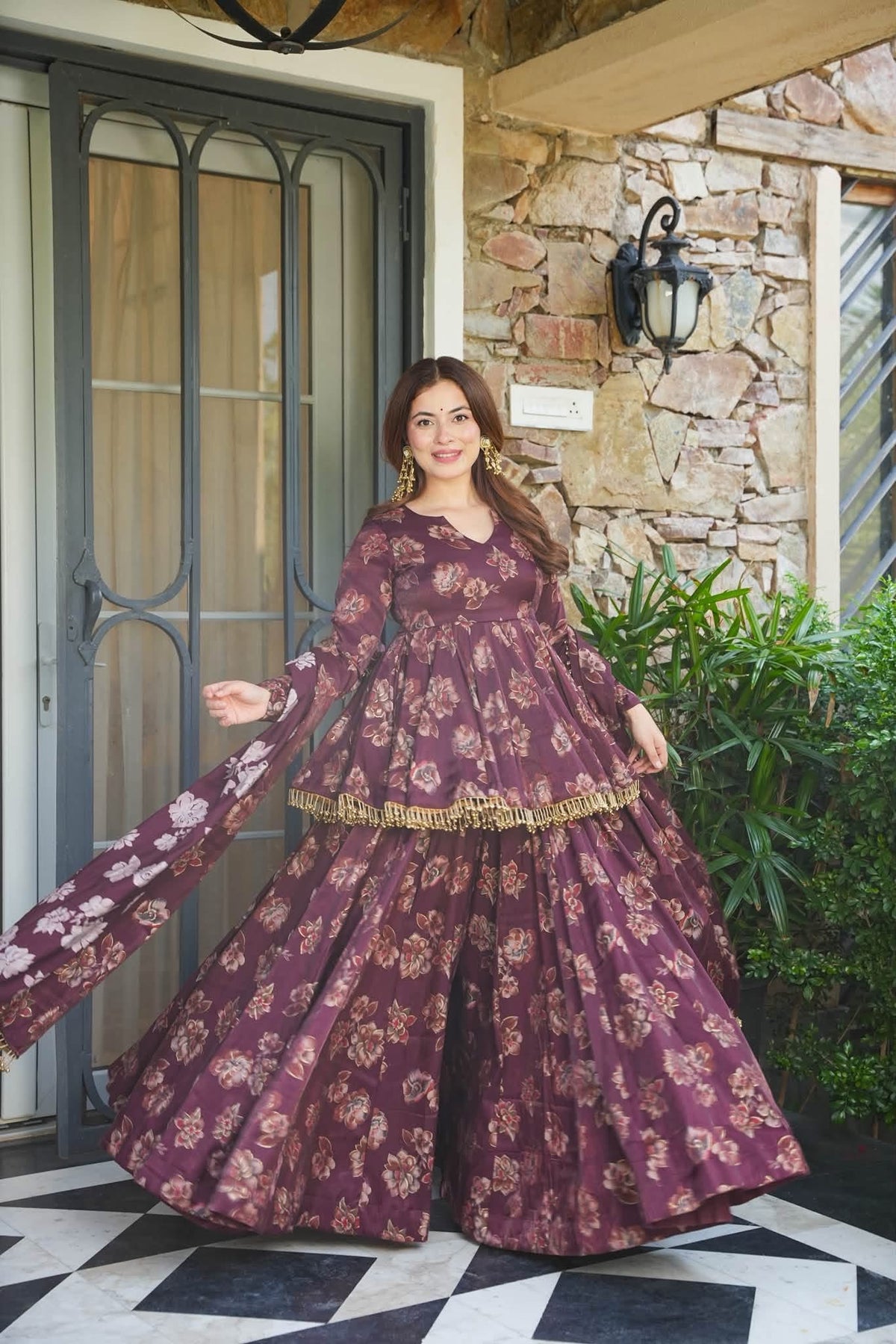 Elaris Sharara Suit Set