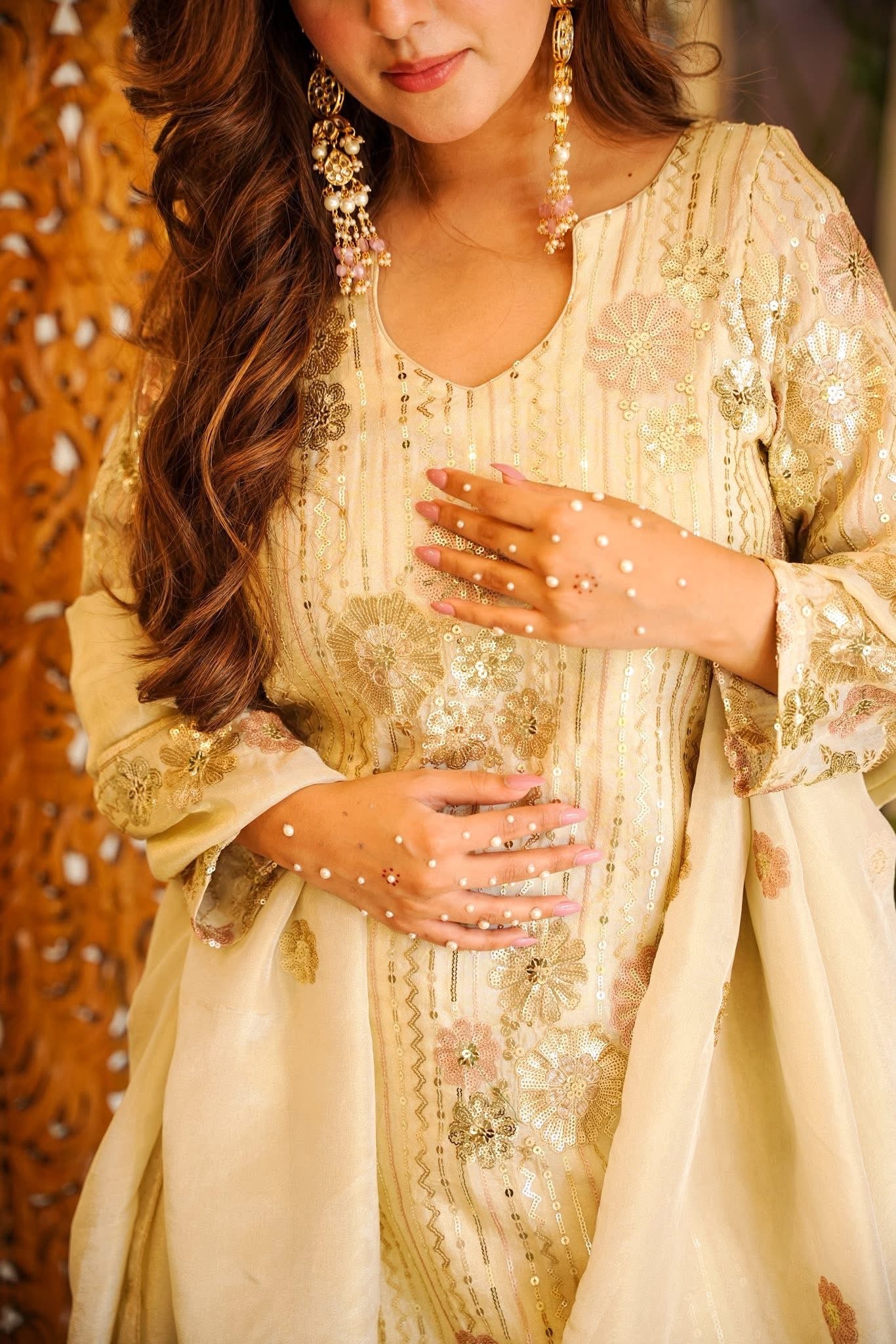 Lira Heavy Wedding Wear Kurta Set