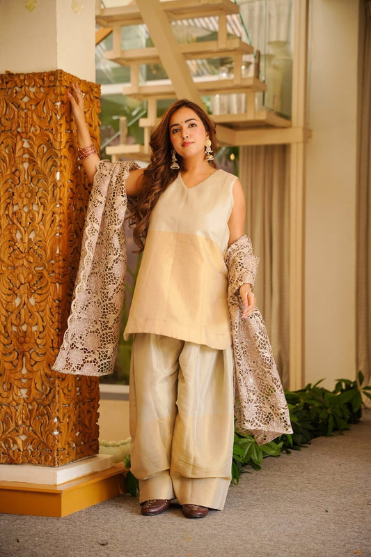 Aafiya Heavy Farshi Salwar Set