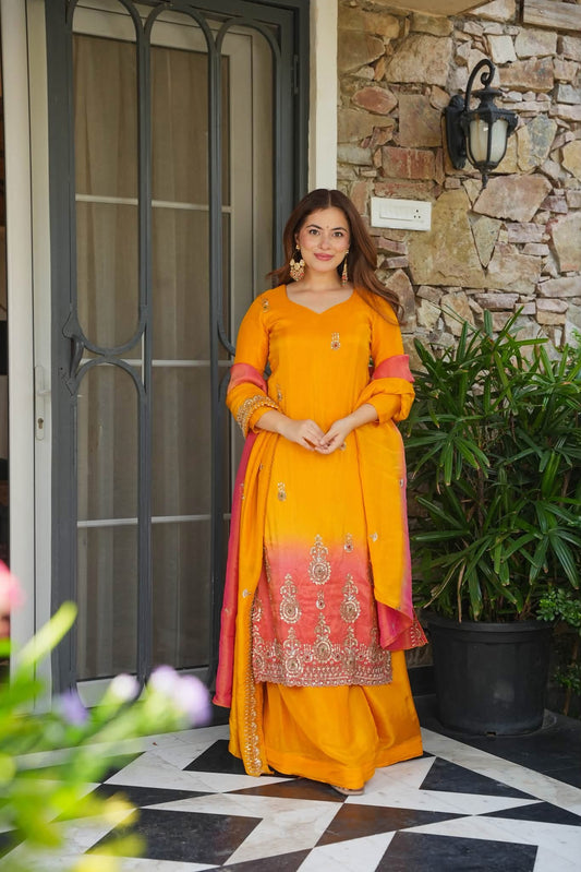 Zafrin Straight Kurta Set