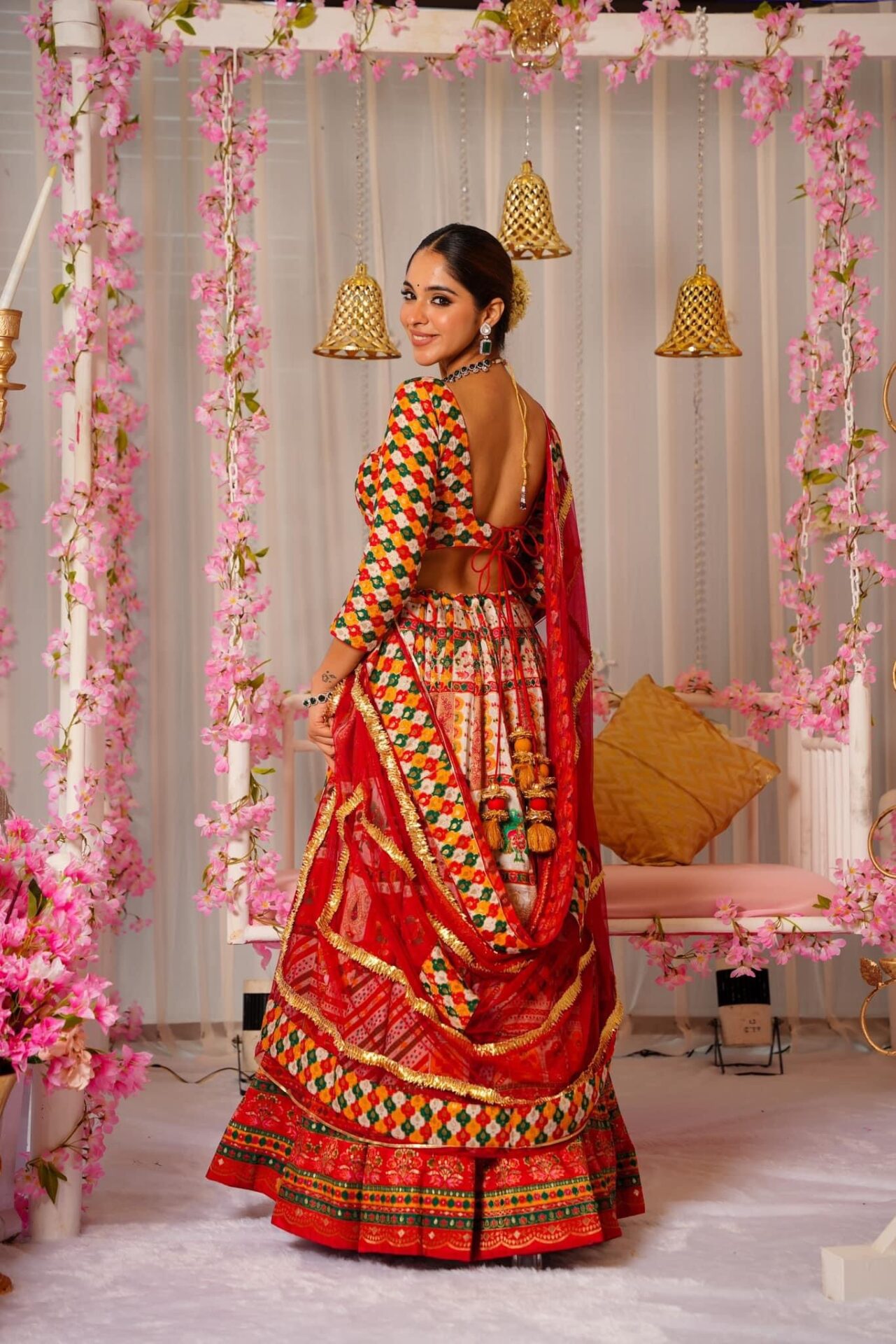 Lakshmi silk lehenga set