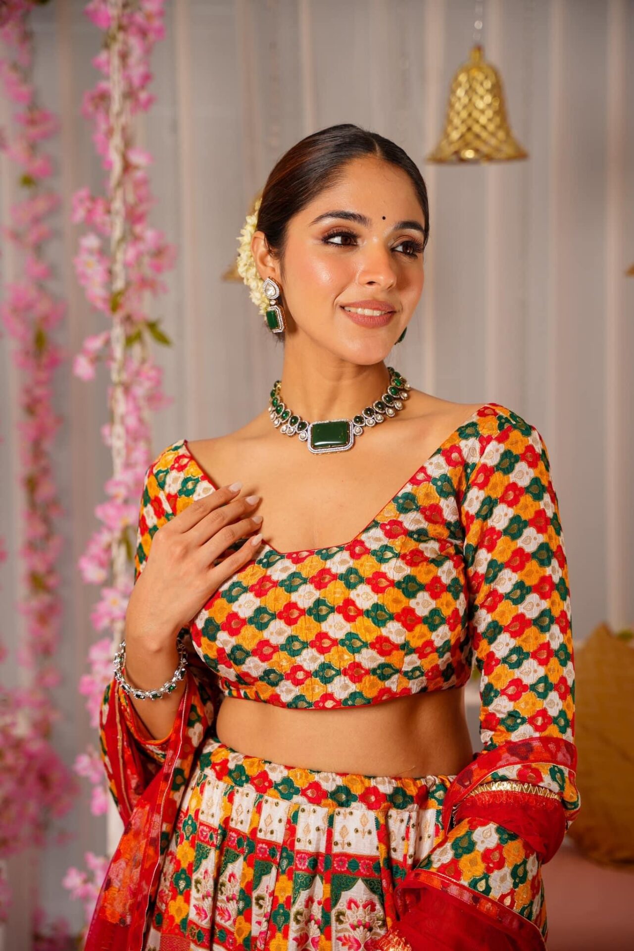 Lakshmi silk lehenga set