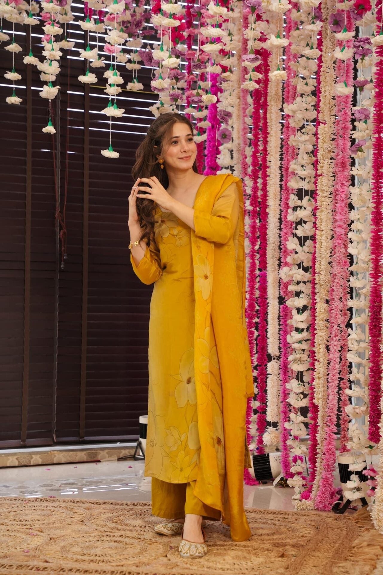 Meera yellow Kurta set