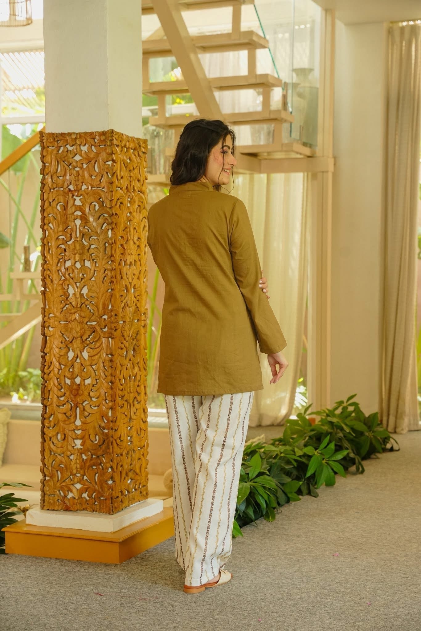 Haneefa Mirrored Kurta Set