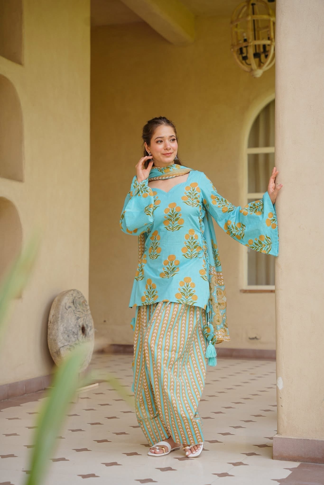 Siaara Cotton Farshi Salwar Set