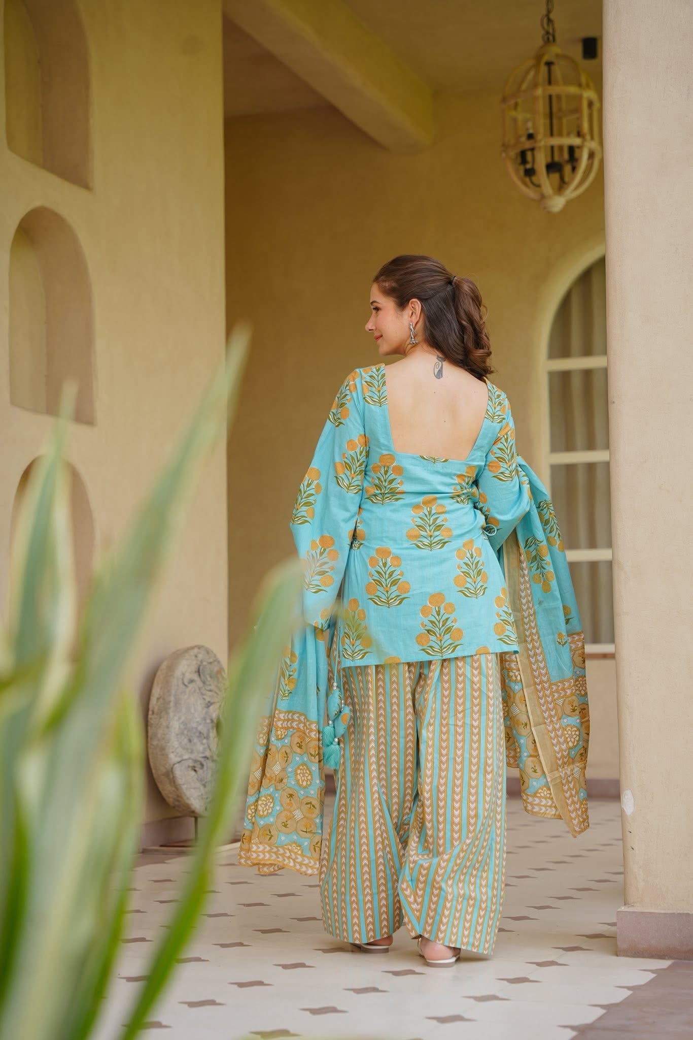Siaara Cotton Farshi Salwar Set