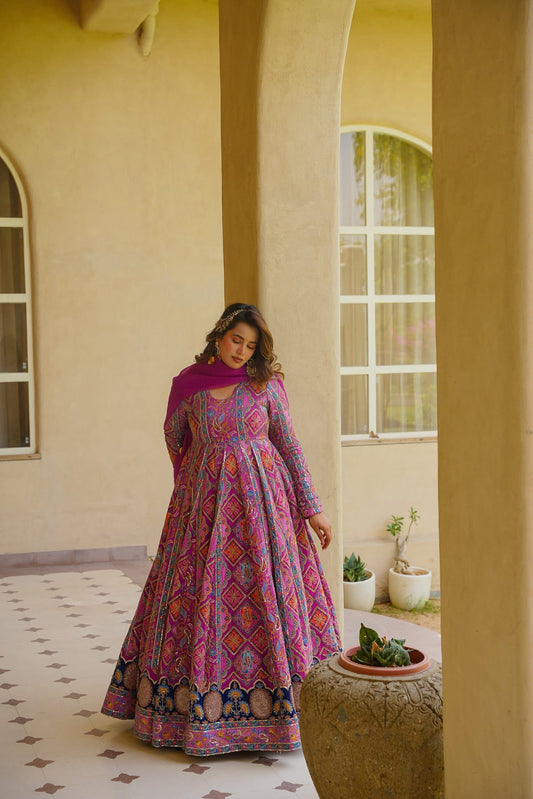 Alishba Heavy Embroidered Maxi Set