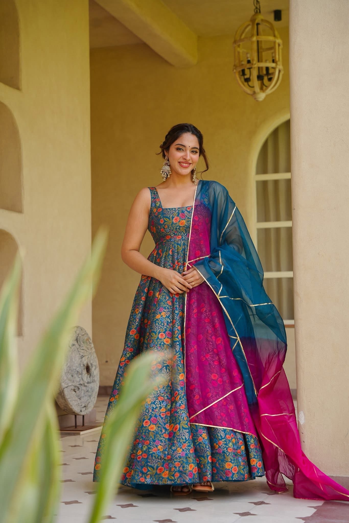 Abeerah Silk Heavy Maxi Set