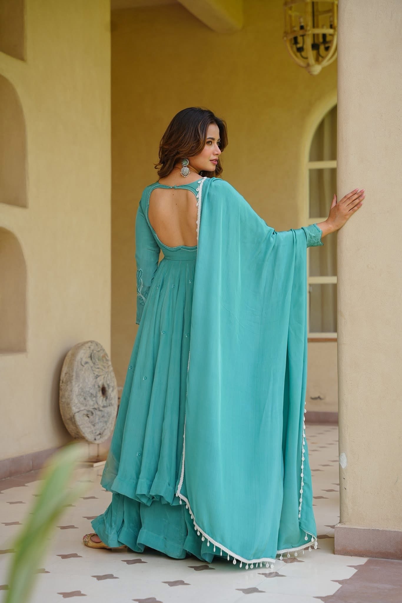 Esmira Grace Anarkali Suit Set