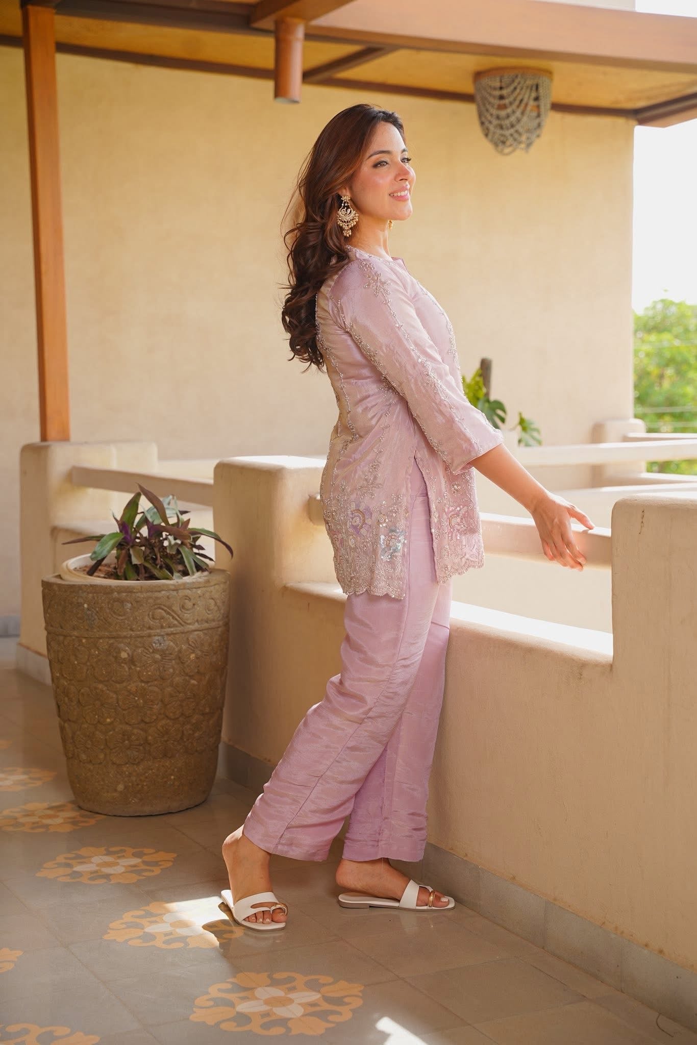 Anagha Embroidered Co-ord Set