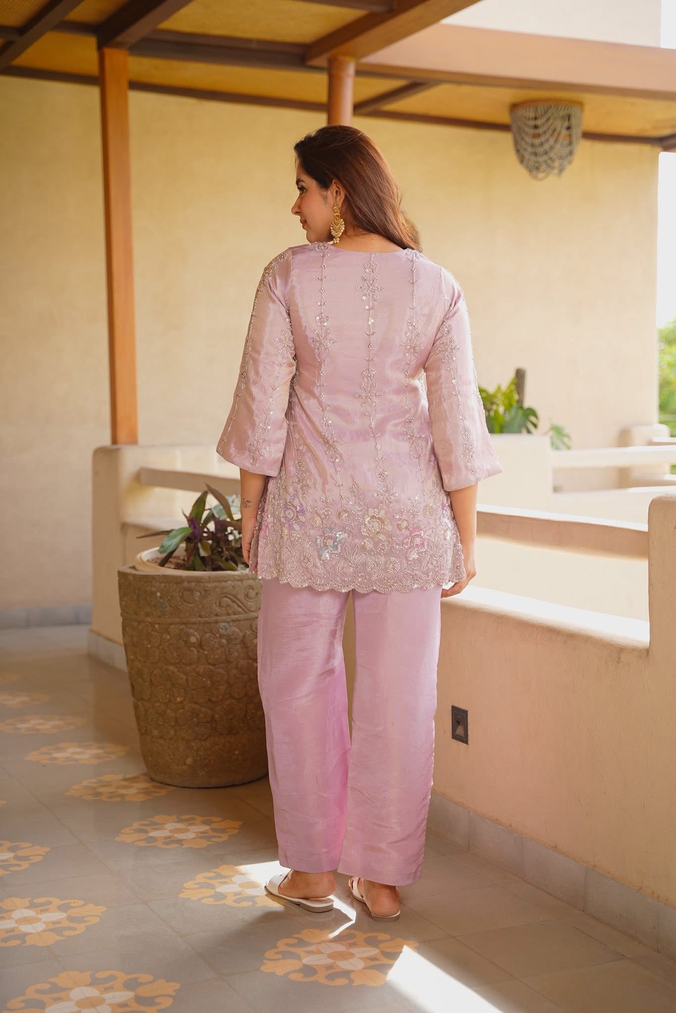 Anagha Embroidered Co-ord Set