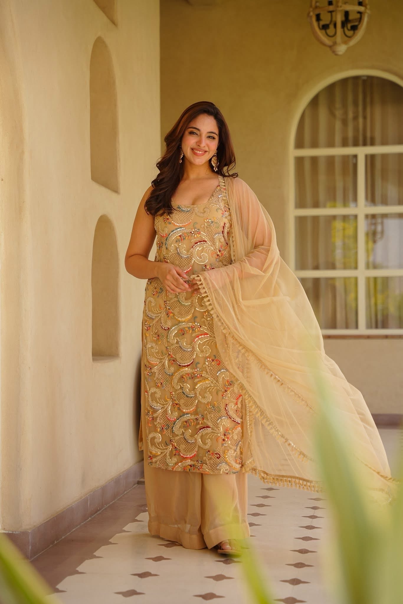 Amodini Wedding Wear Kurta Set