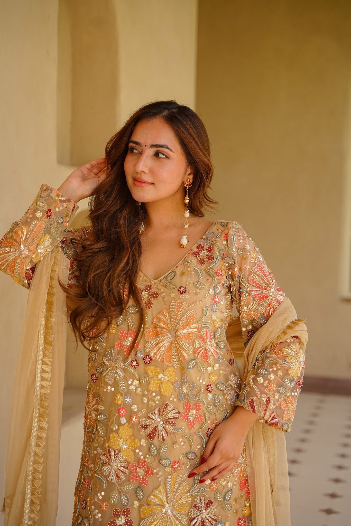 Sharvitha Heavy Embroidered Kurta Set