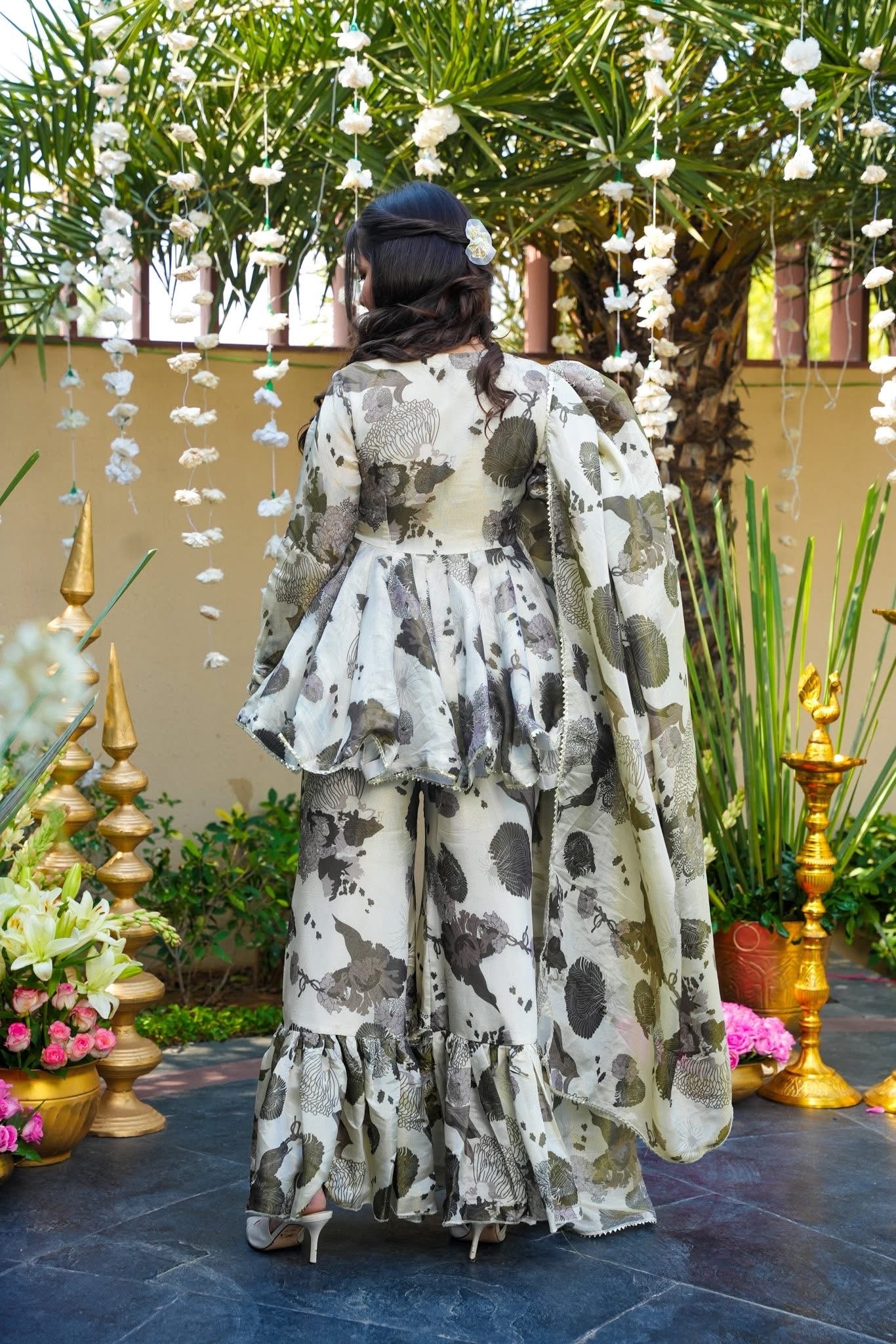 Moonshadow Cosmos Sharara Set