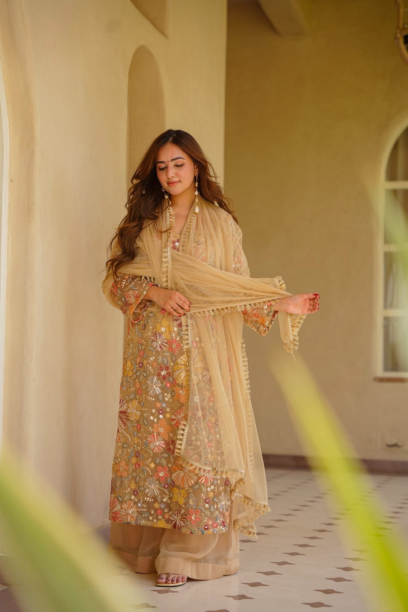 Sharvitha Heavy Embroidered Kurta Set