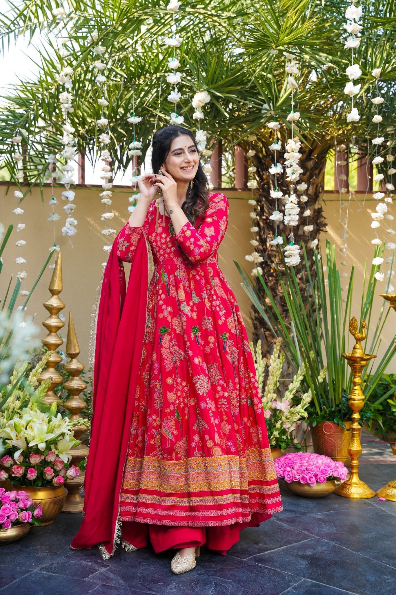 Vasnavi Vintage  Anarkali Suit Set